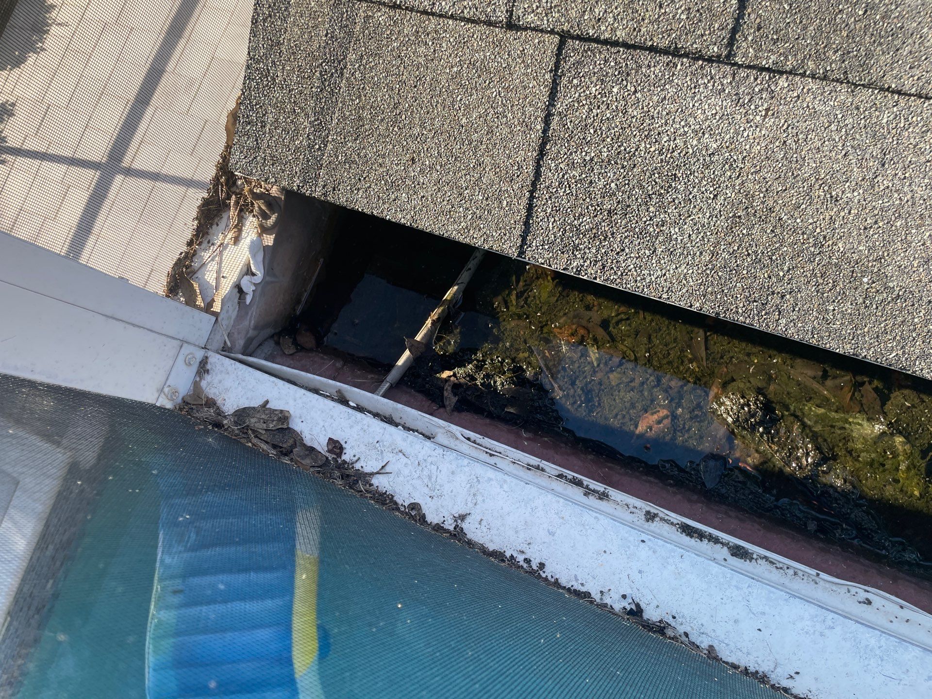 White 6-inch K-Style Gutters in Sarasota FL by Gutter Professor by Gutter Professors