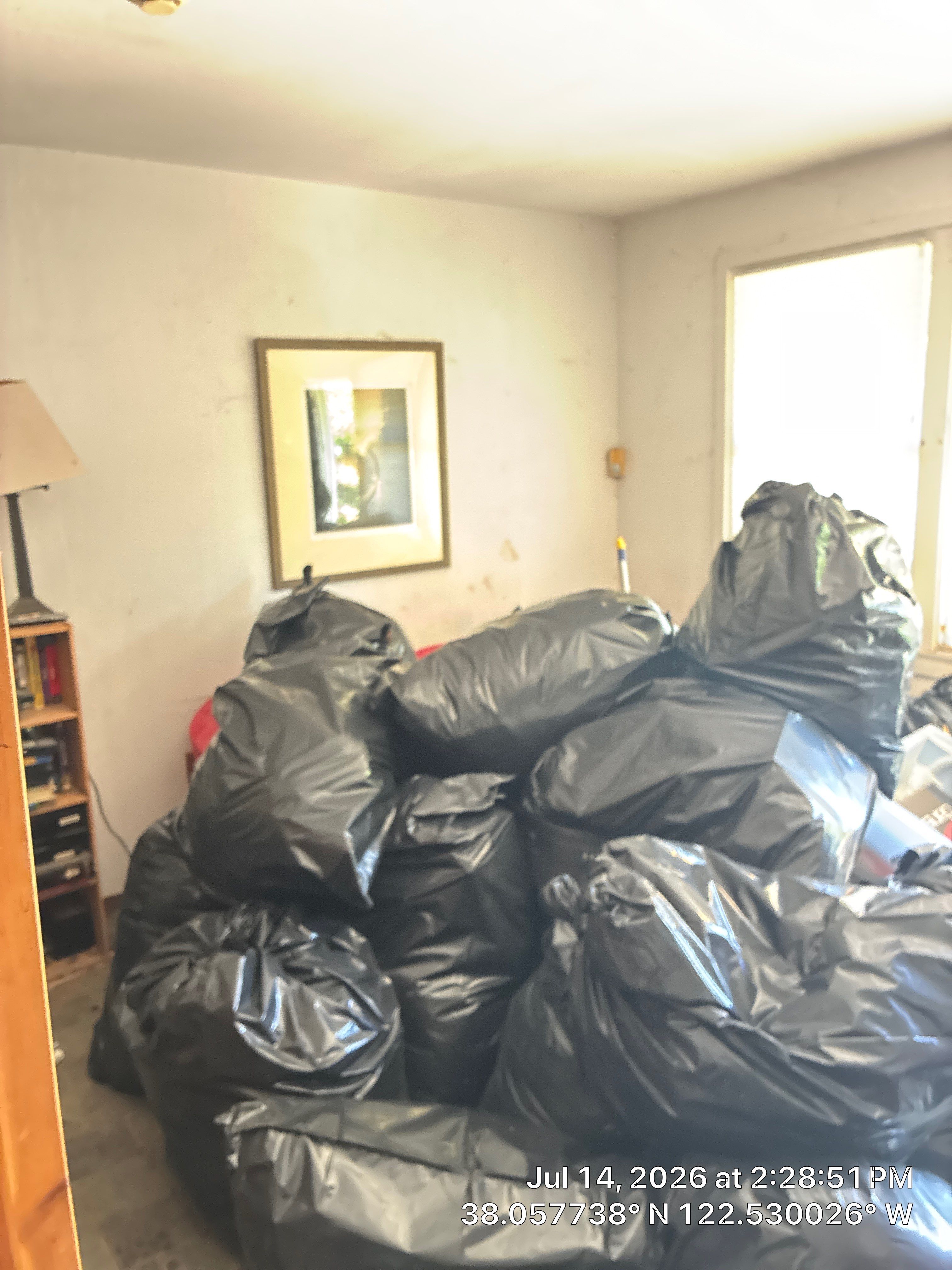 Project in Novato by 911 Hazmat Cleanup 