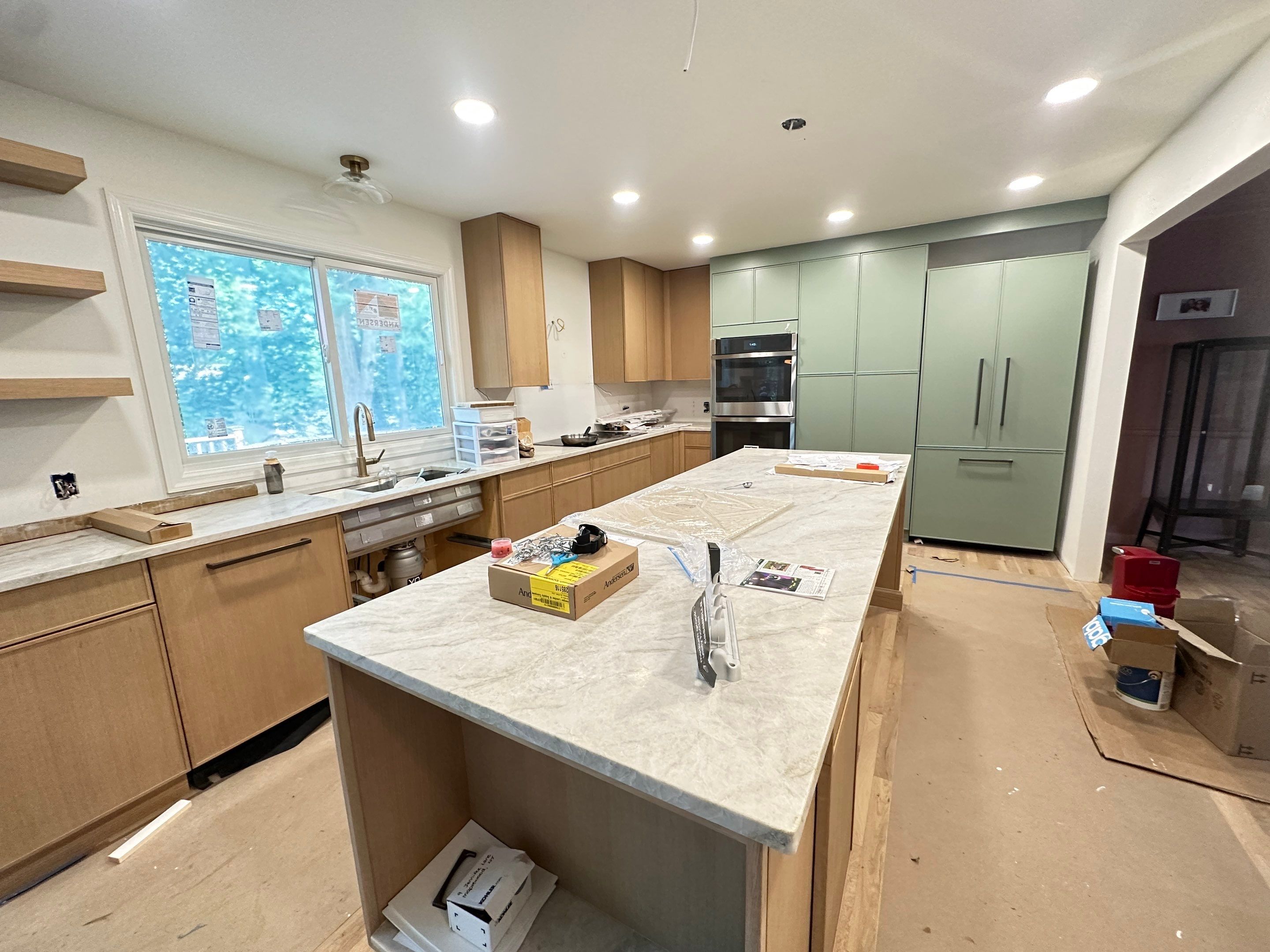 Kitchen Remodel using Cabinets by Home Concepts Construction