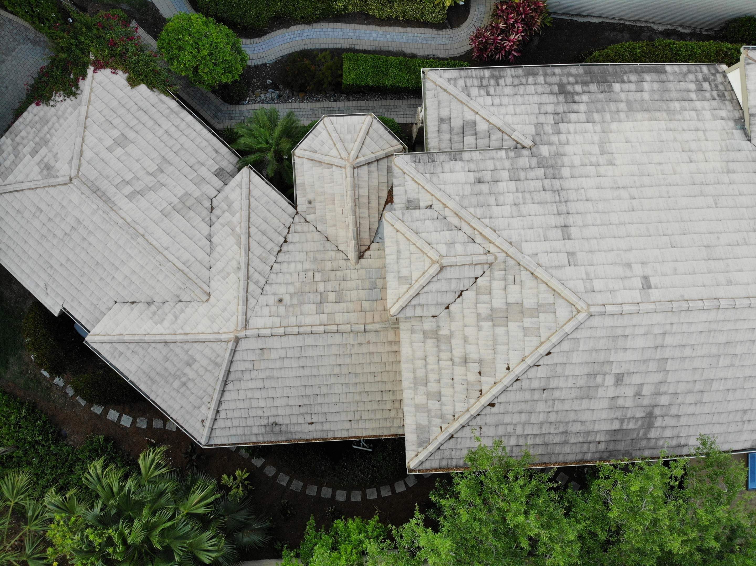 Residential Roofing Installation using Concrete Tile in Bonita Bay Community by International Roofing