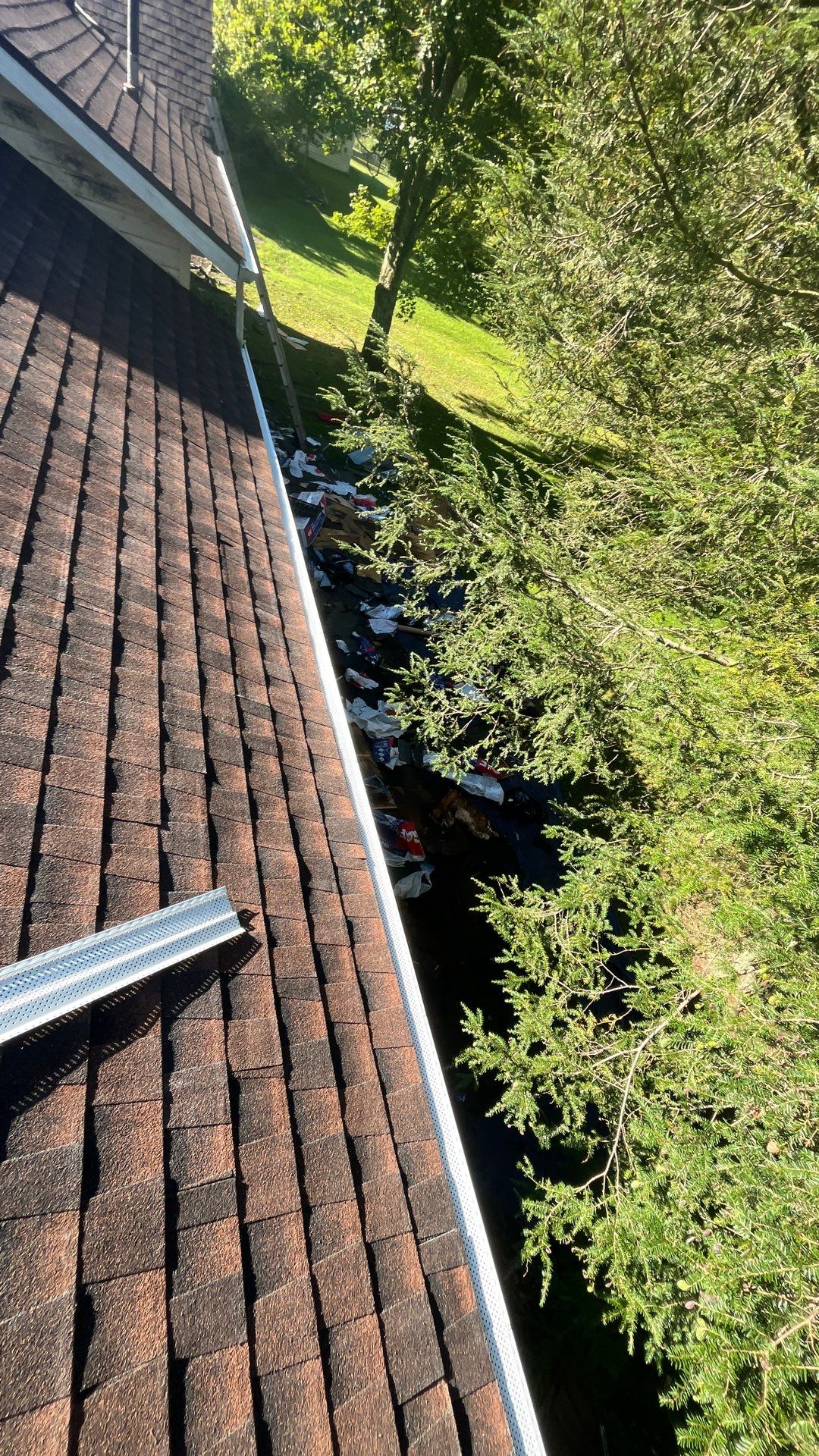 Residential Roofing Installation using GAF TImberline HDZ Hickory by Rainstoppers Roofing