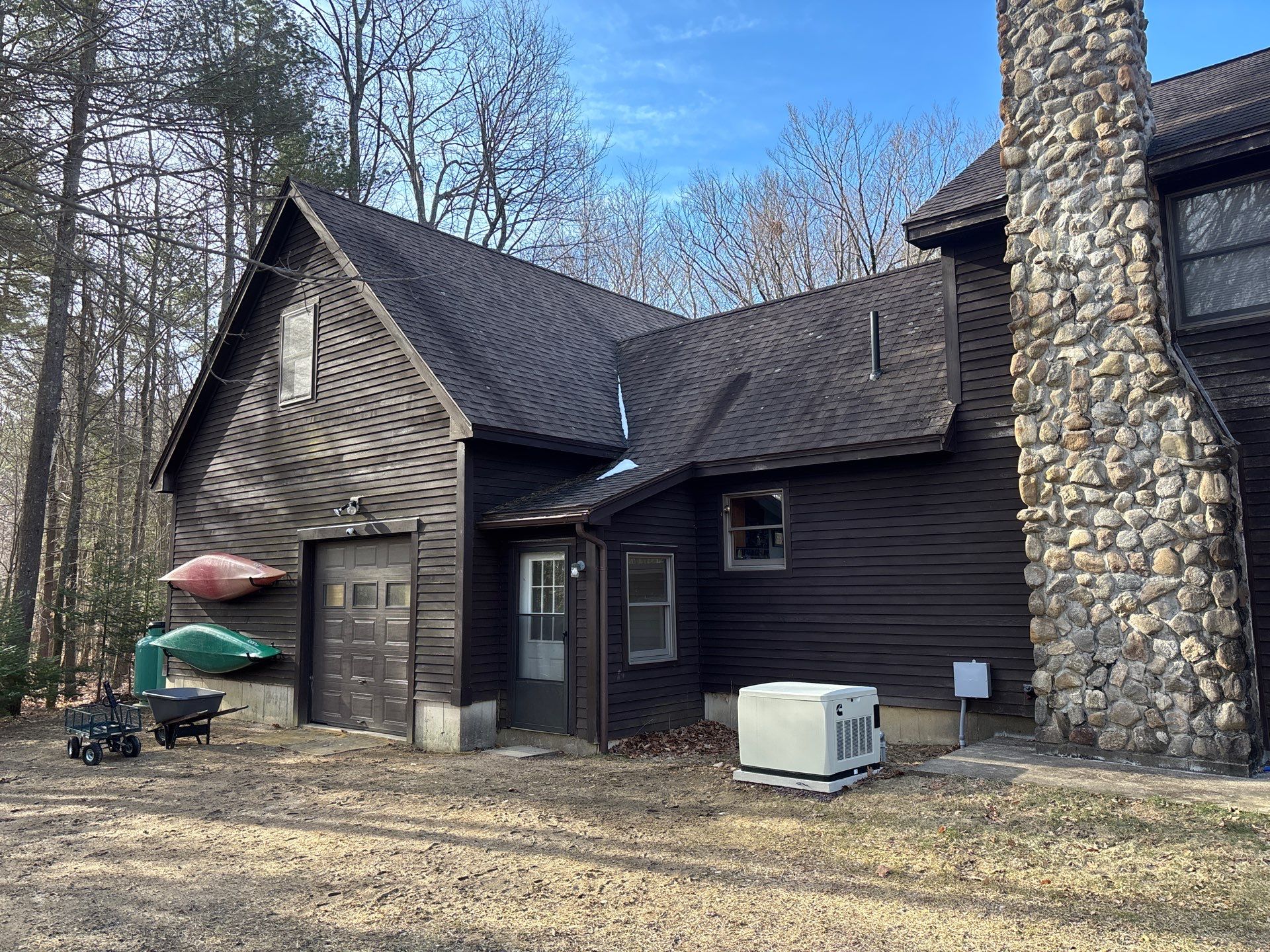 Owens Corning Asphalt Roof Replacement in Deerfield, NH by Tall pine roofing