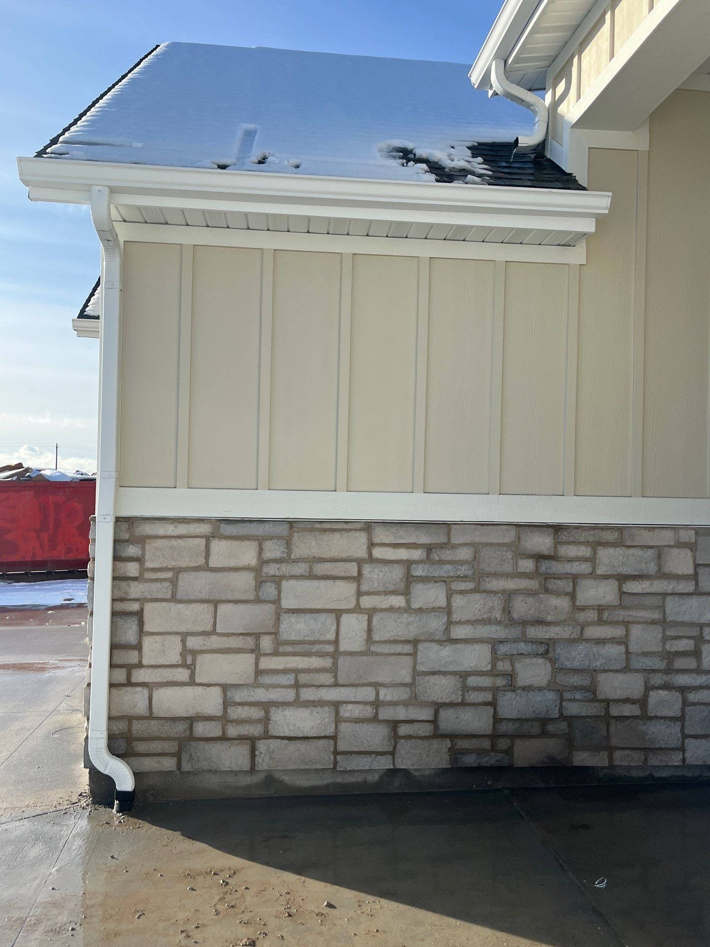 Project in Pleasant by Master Rain Gutters.
