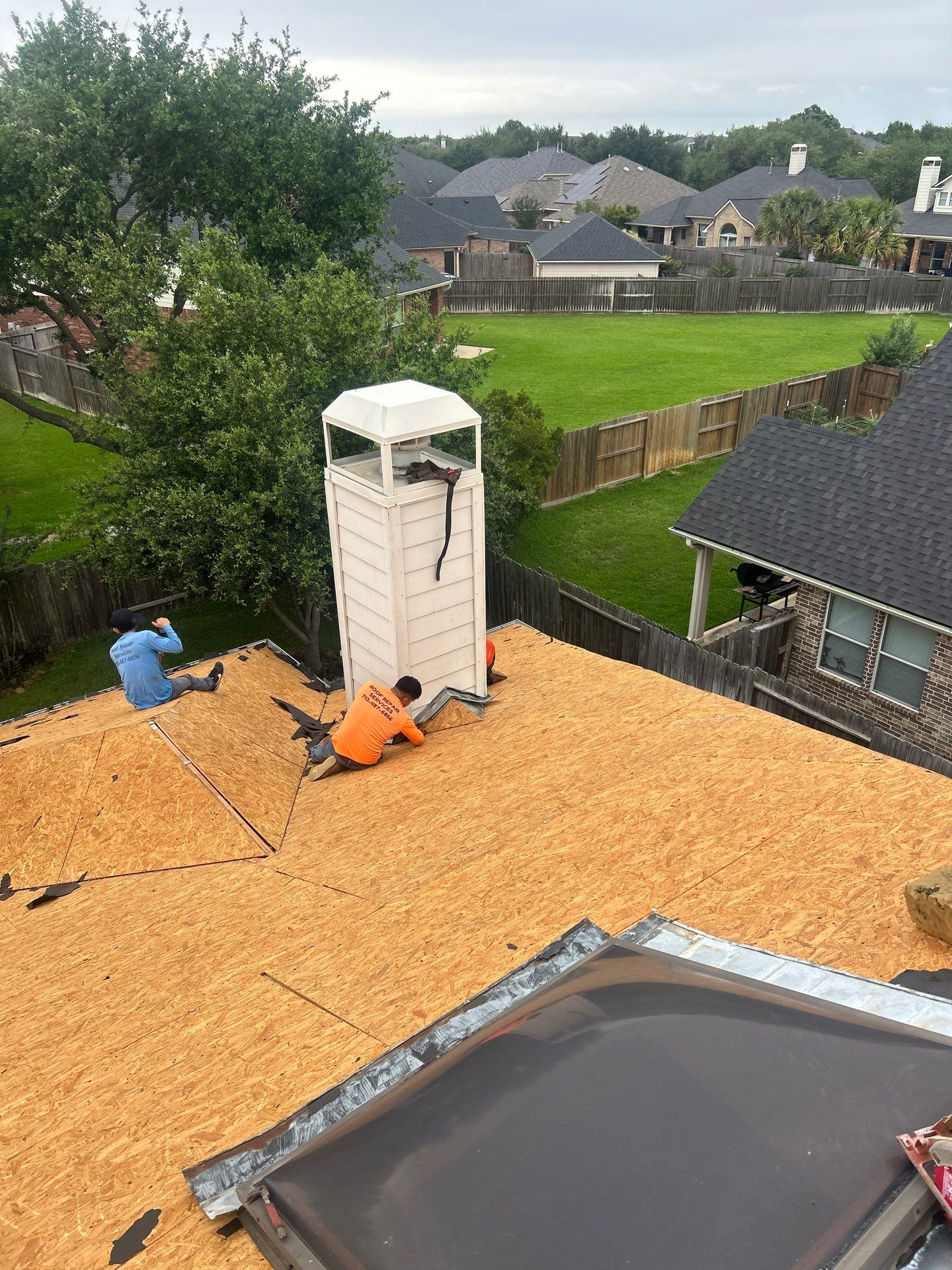 Roof Replacement in Firethorne, Katy TX by Roof Repair Company