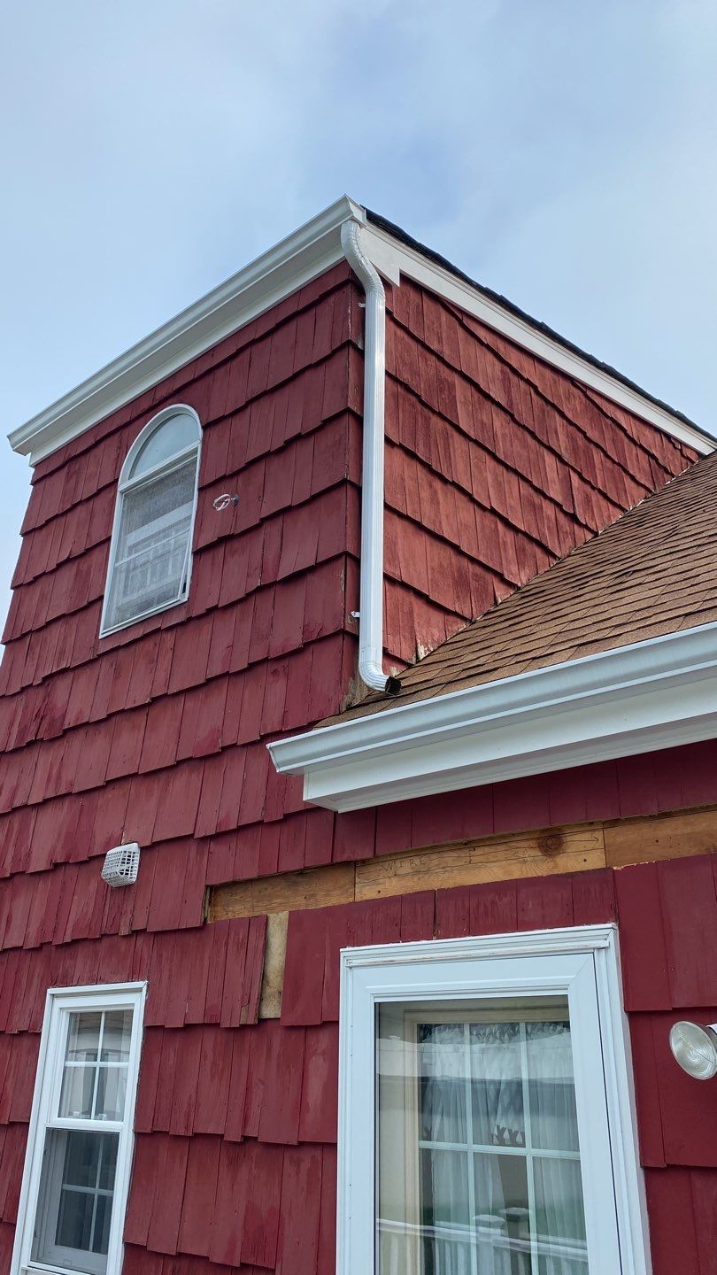 Siding Installation using Royal Building Products Rustic Red by A Plus Exterior