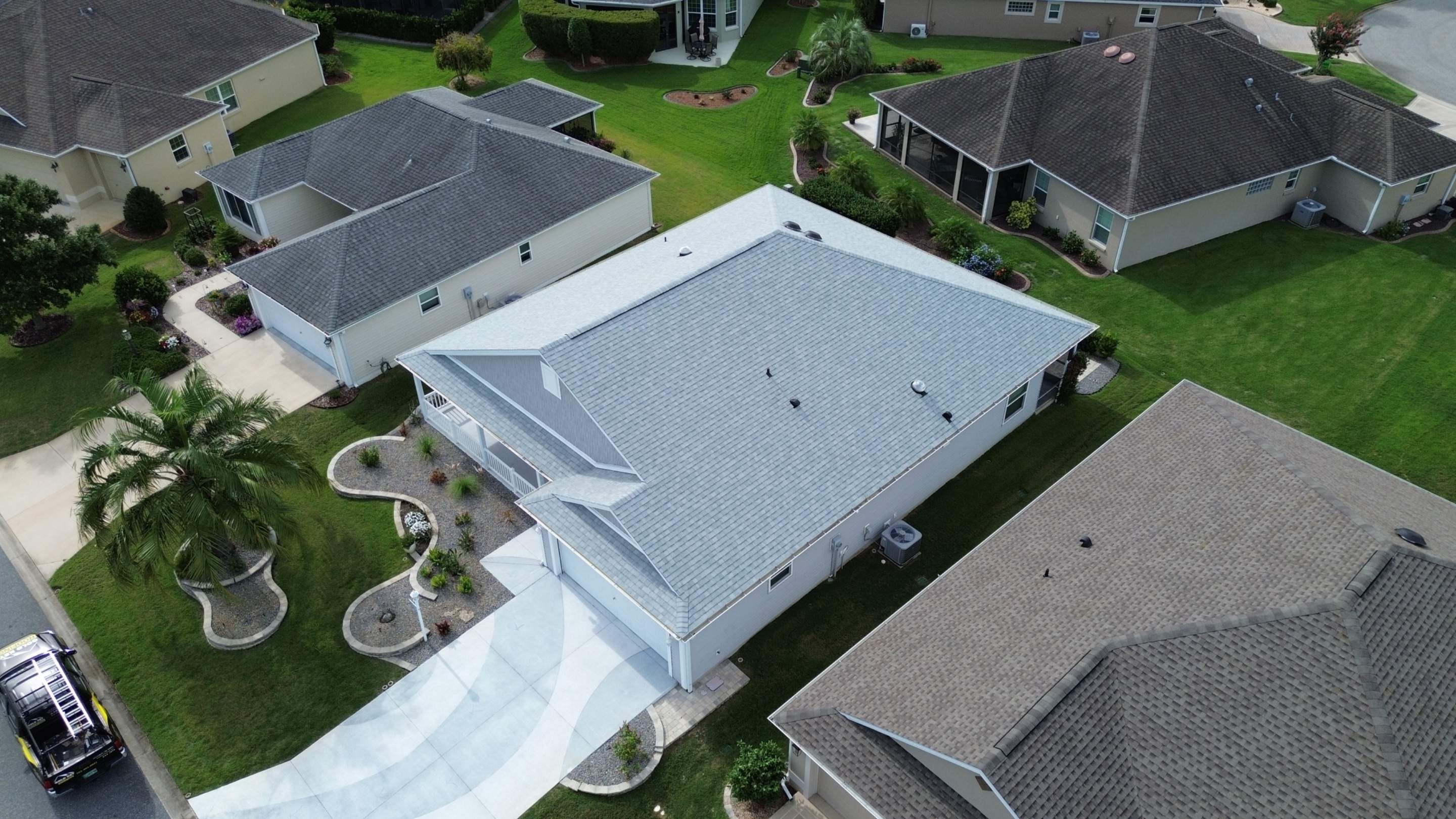 Residential Reroof The Villages Fl by Gold Key Roofing