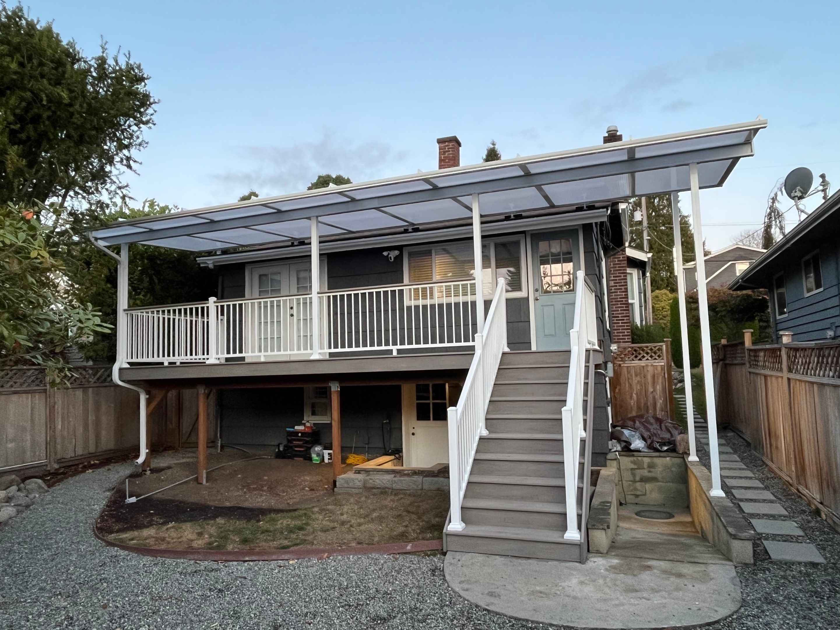 Azek Coastline Deck by Alki deck builders 