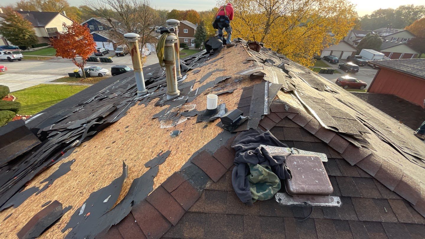 Multi-family unit roof replacement by Pro Home Services Inc