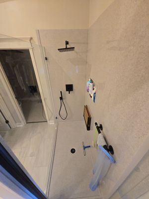 Amazing shower transformation