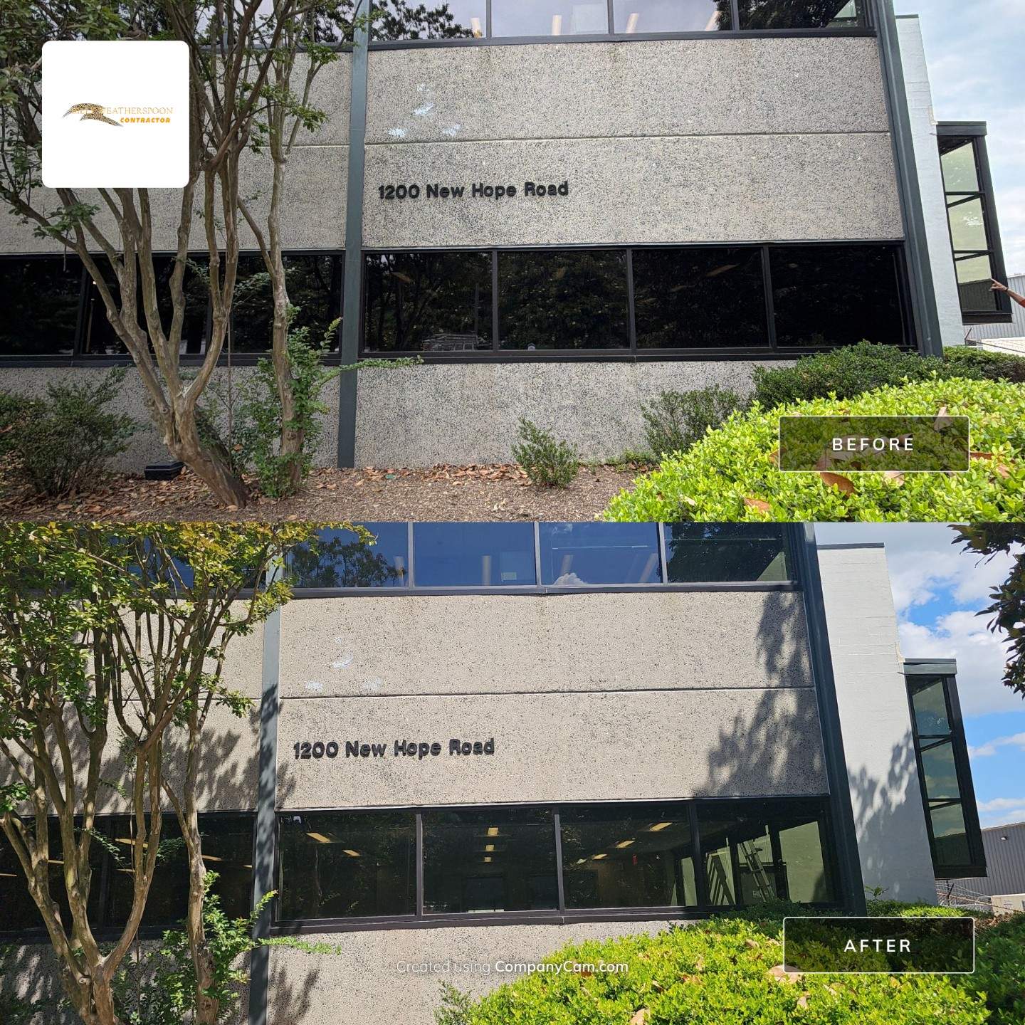 Commercial Expansion Joint Resealing and Exterior Improvements in Raleigh by Billy Weatherspoon Contractor