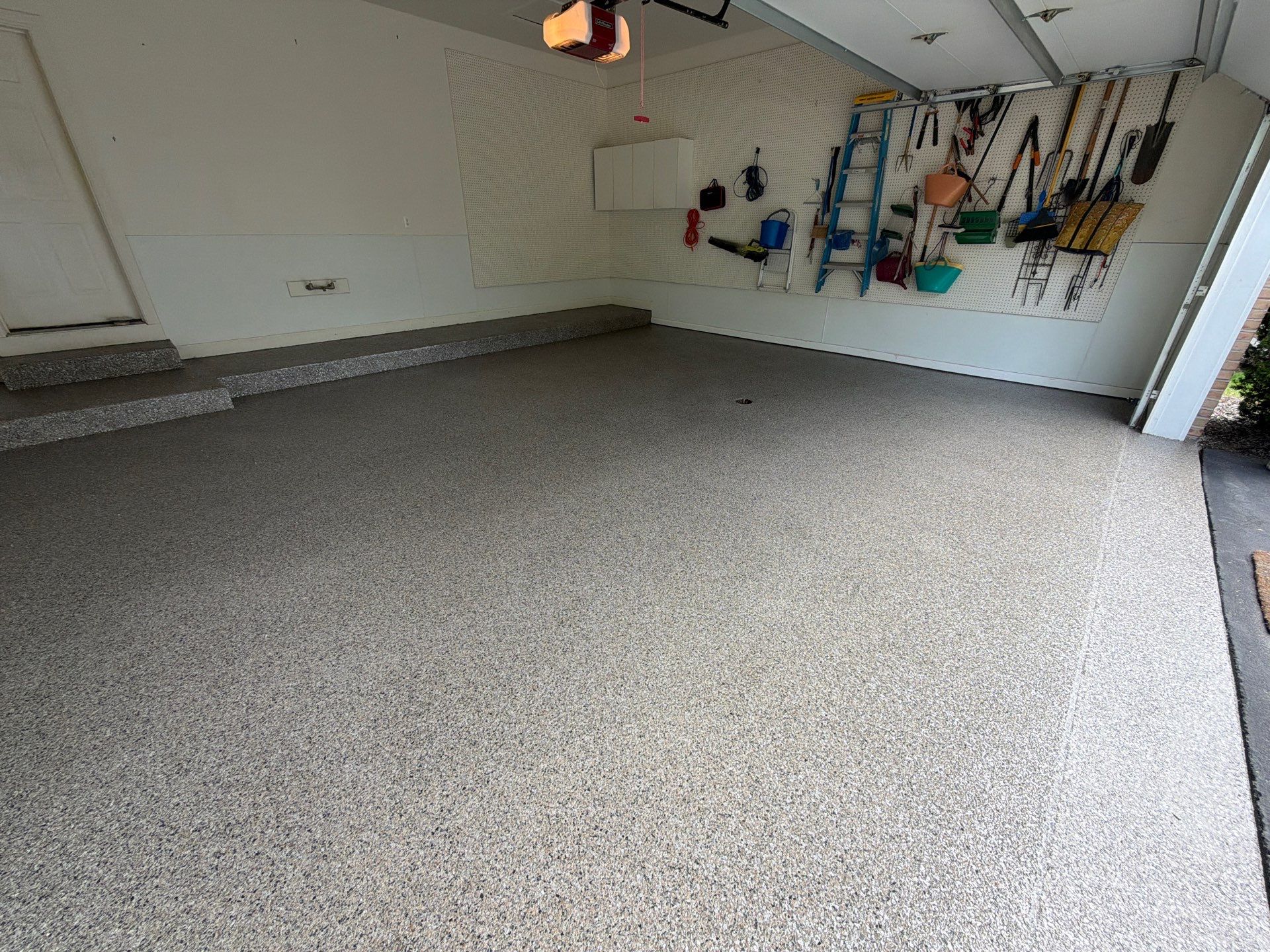 Vintage Bedstone Garage Coating by NG Masonry & Construction LLC