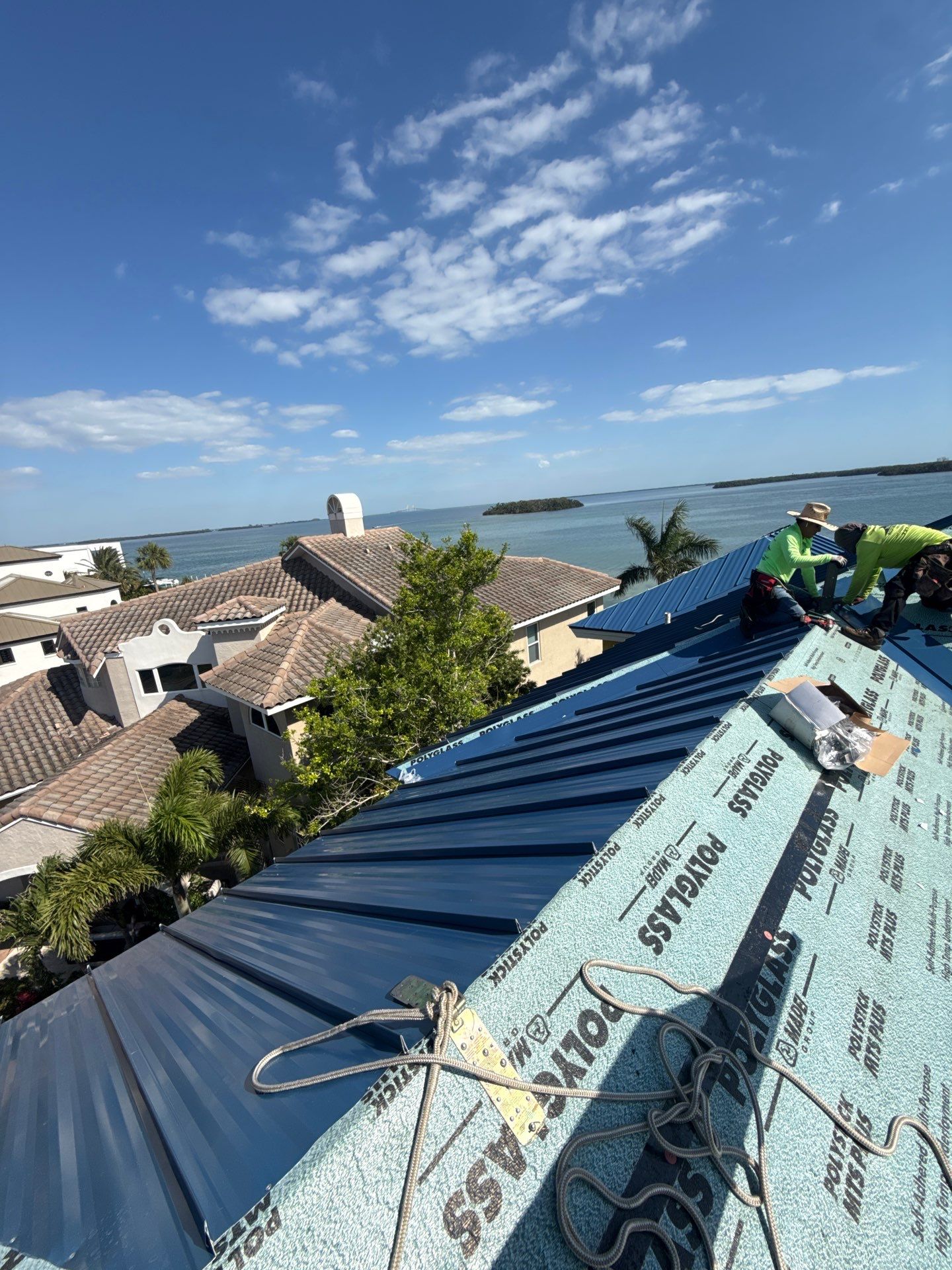 Project in St. Petersburg 33715 by Mitchell Roofing Company LLC
