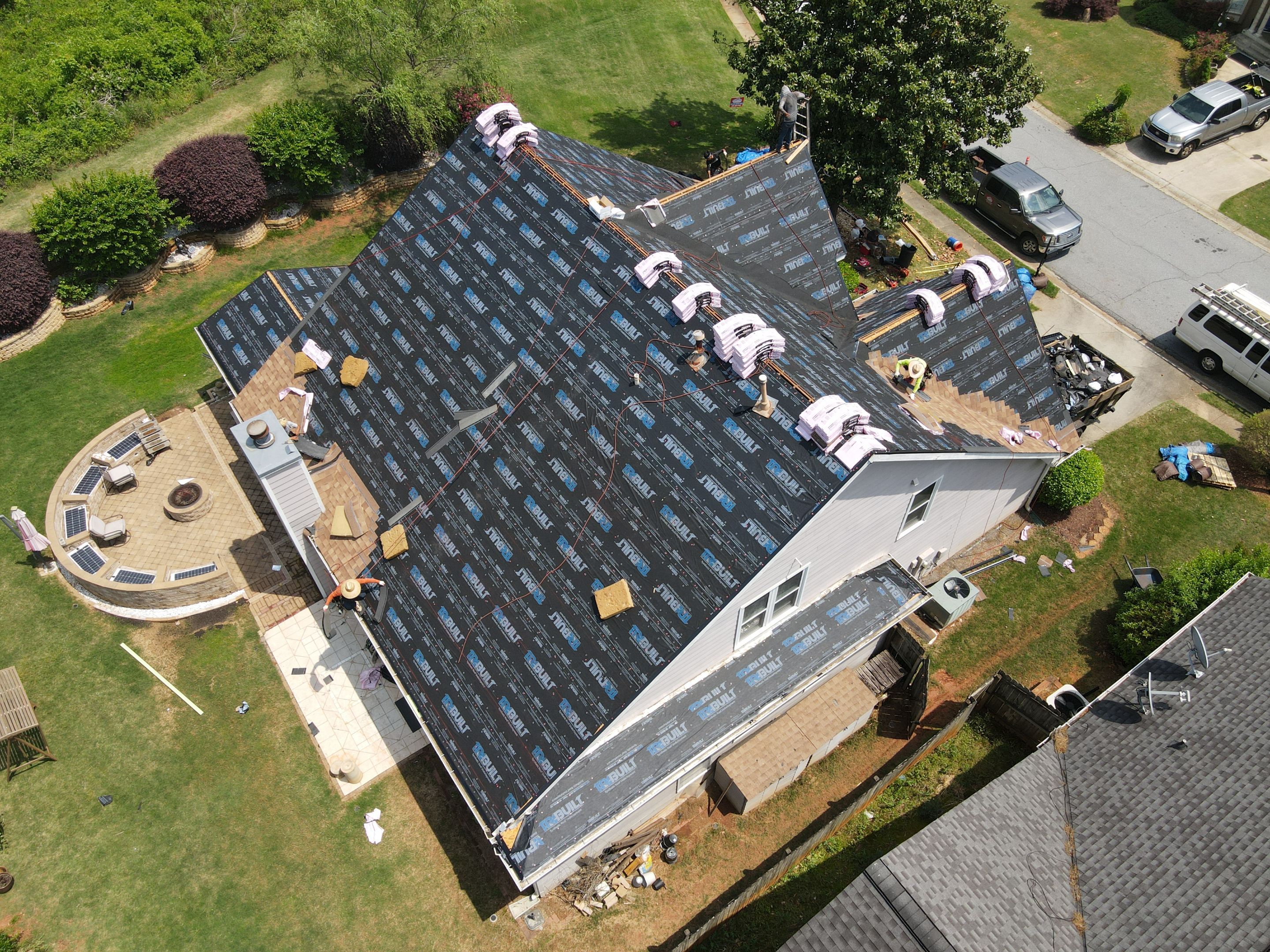 Residential Roofing Installation using Atlas  by Inspector Roofing and Restoration