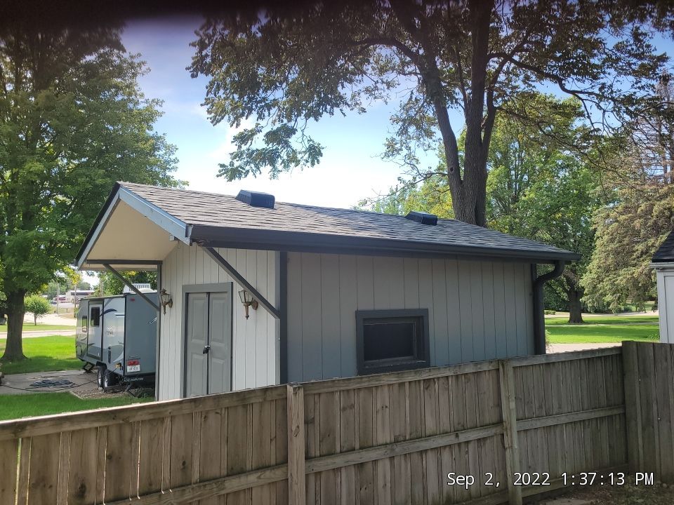 Hail Damage Re-Roof by White Castle Roofing