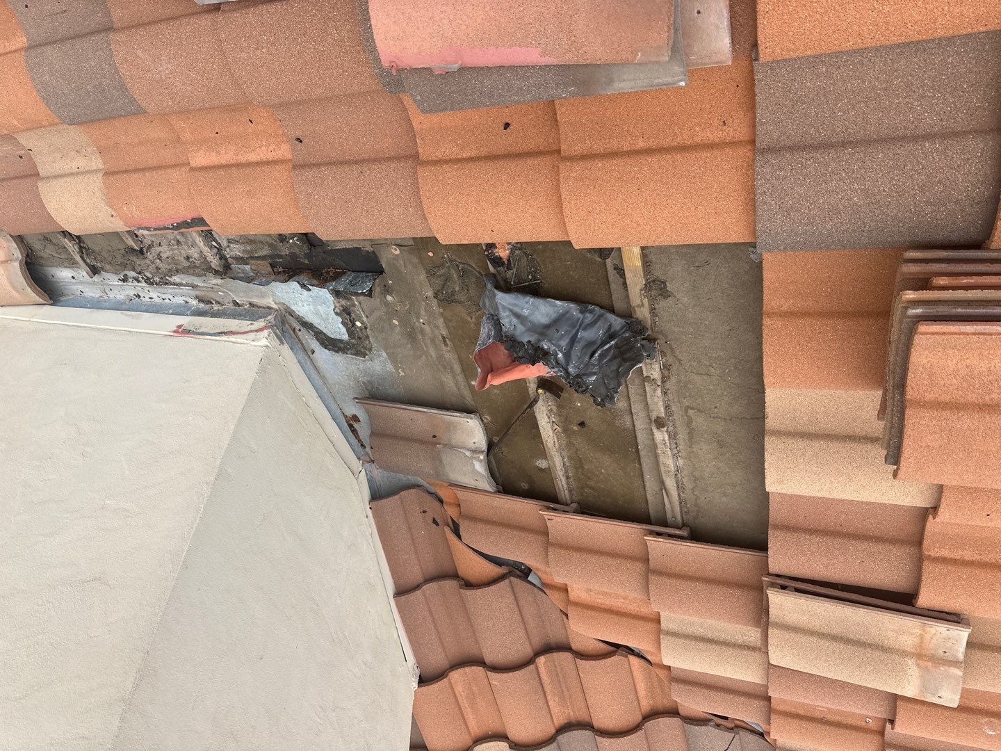 Residential Roofing Repair using tile by Roof Repair Company
