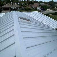 24ga 1.5" Mechanical Seam Mill Finish by Total Roofing System The Metal Roof Experts
