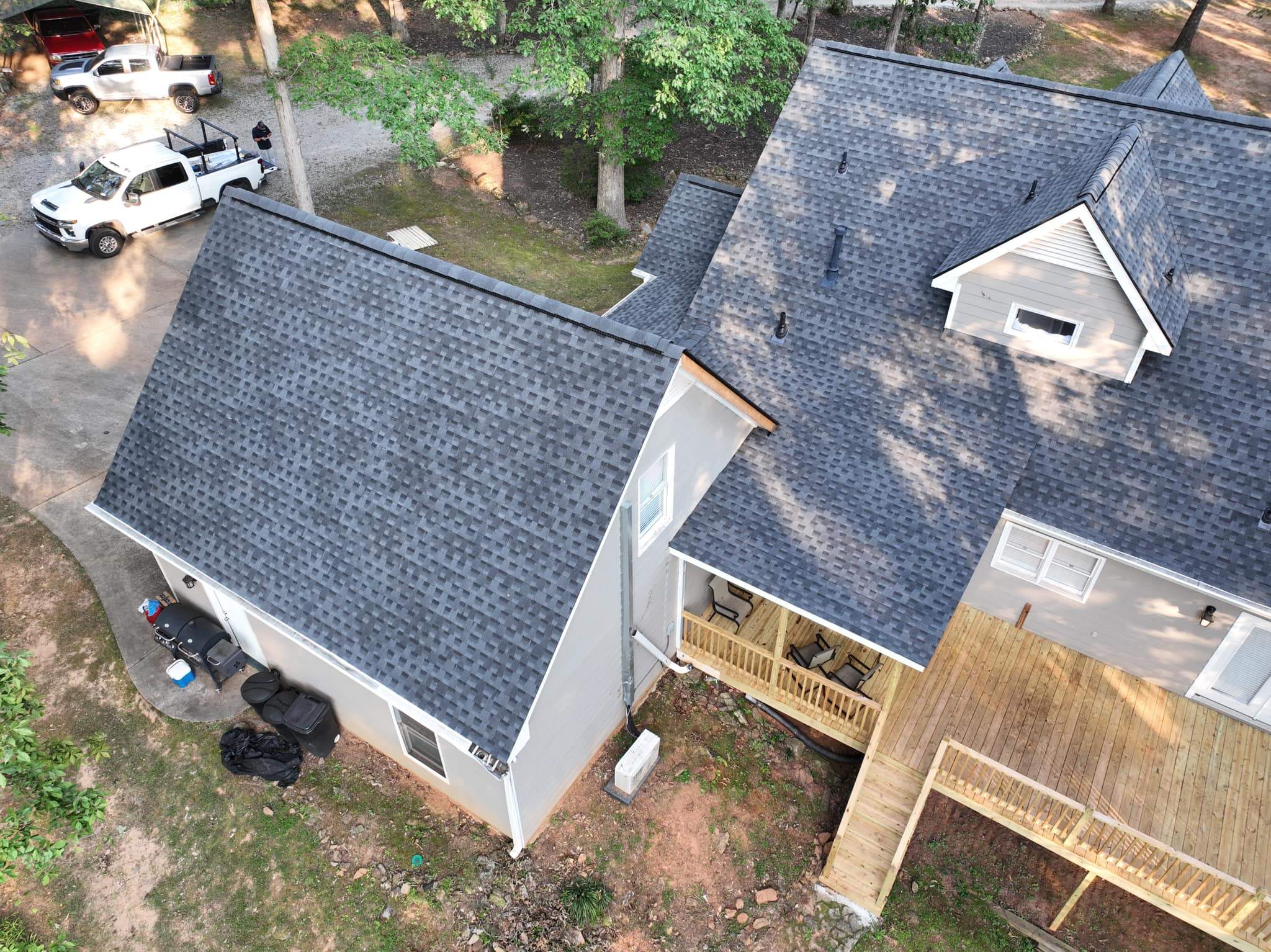 Charcoal HDZ  by Blue Angels Roofing