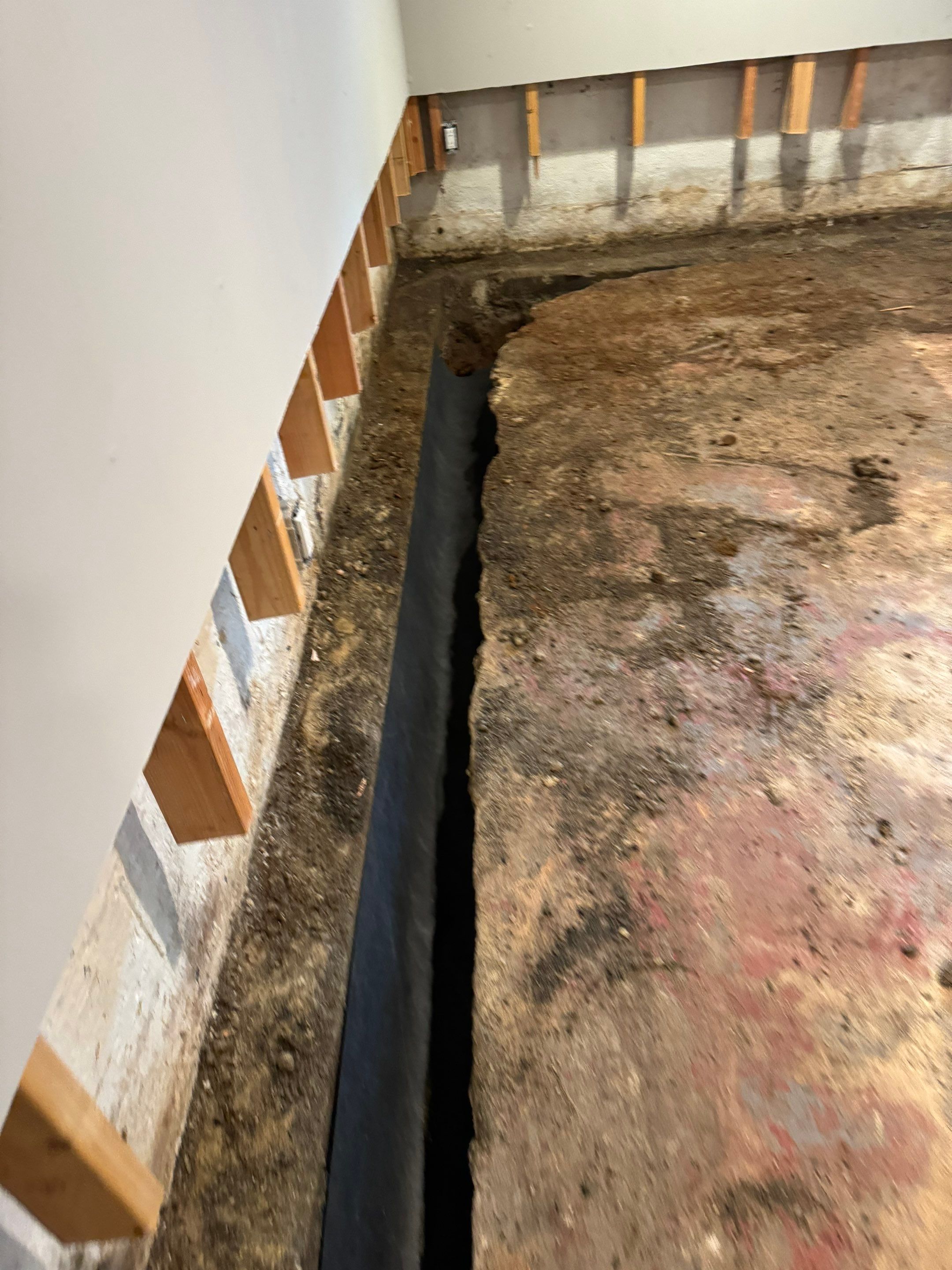 Interior French Drain Livingston NJ by Pure Service Pro, LLC 