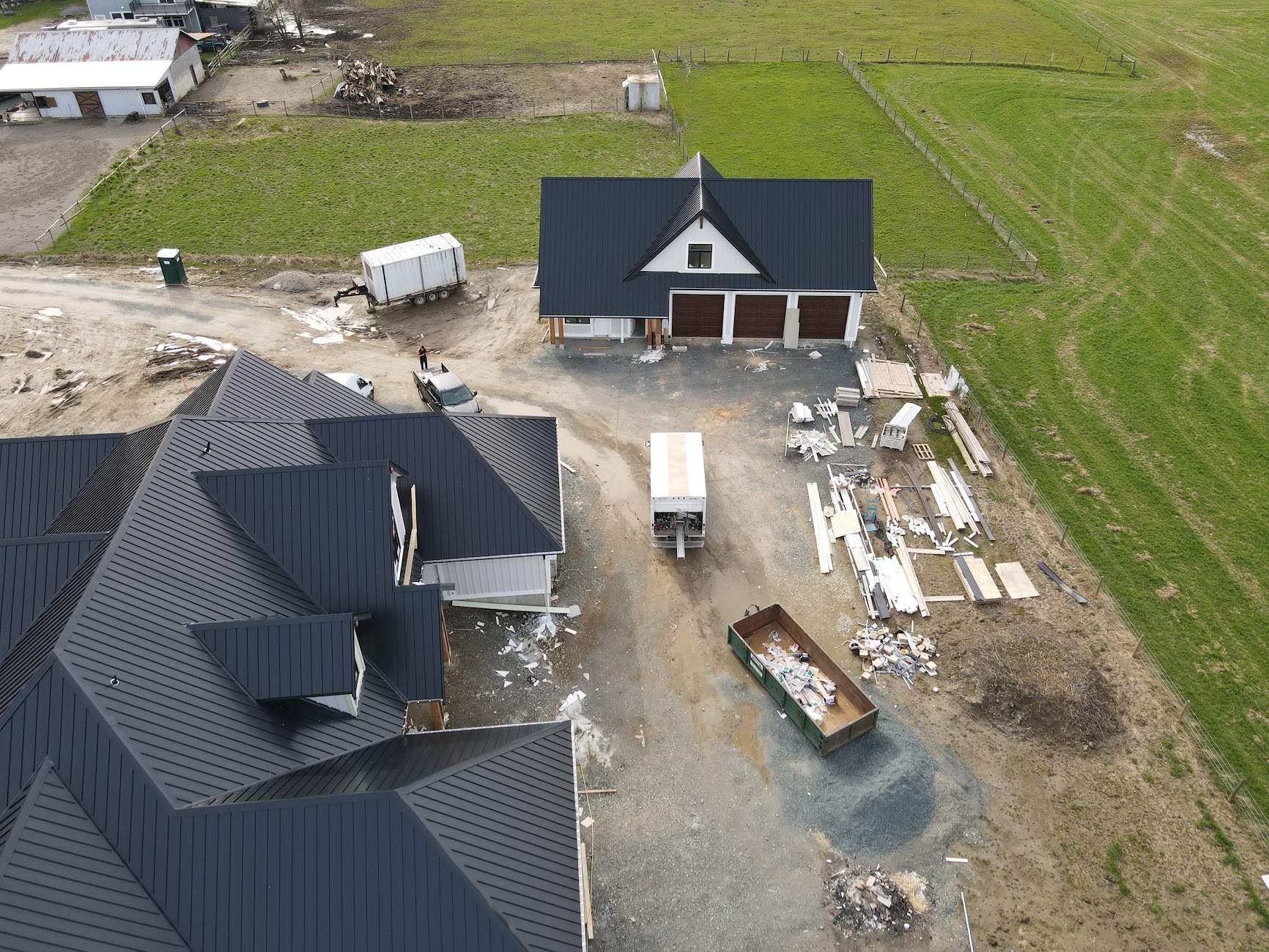 Residential Roofing Installation using 12" Prolok metal  by Top Notch Roofing Inc