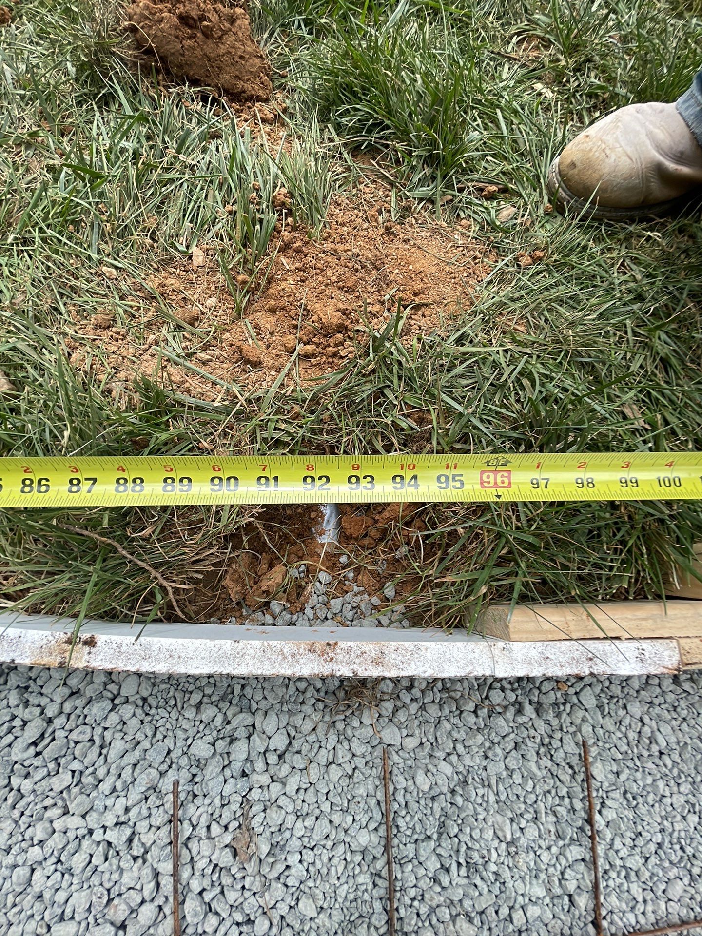 New walkway with stairs and a new front porch by Fairfax Contractors, LLC