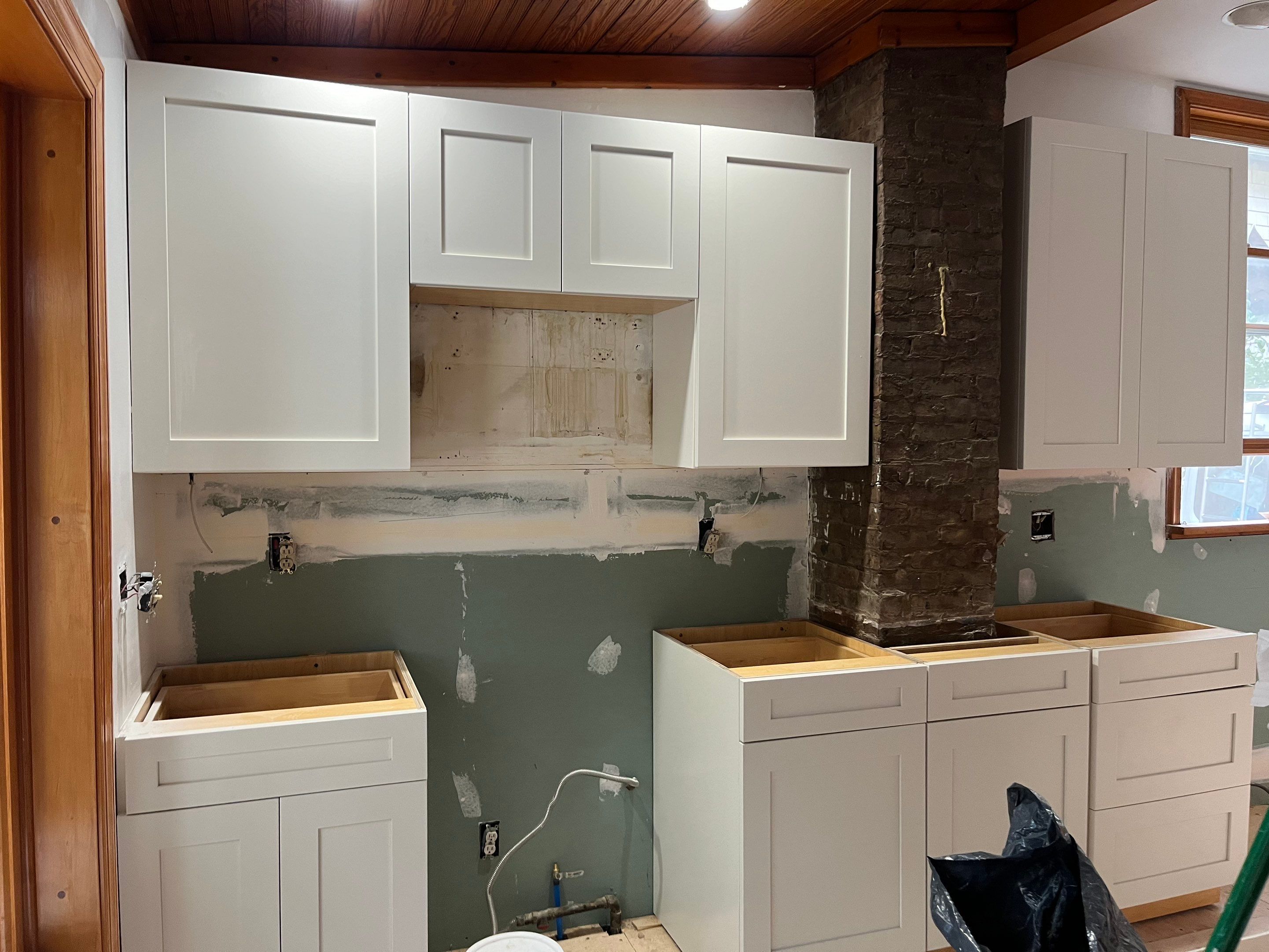 Kitchen Remodel using St. Martin Cabinetry by Custom Design Carpentry Inc