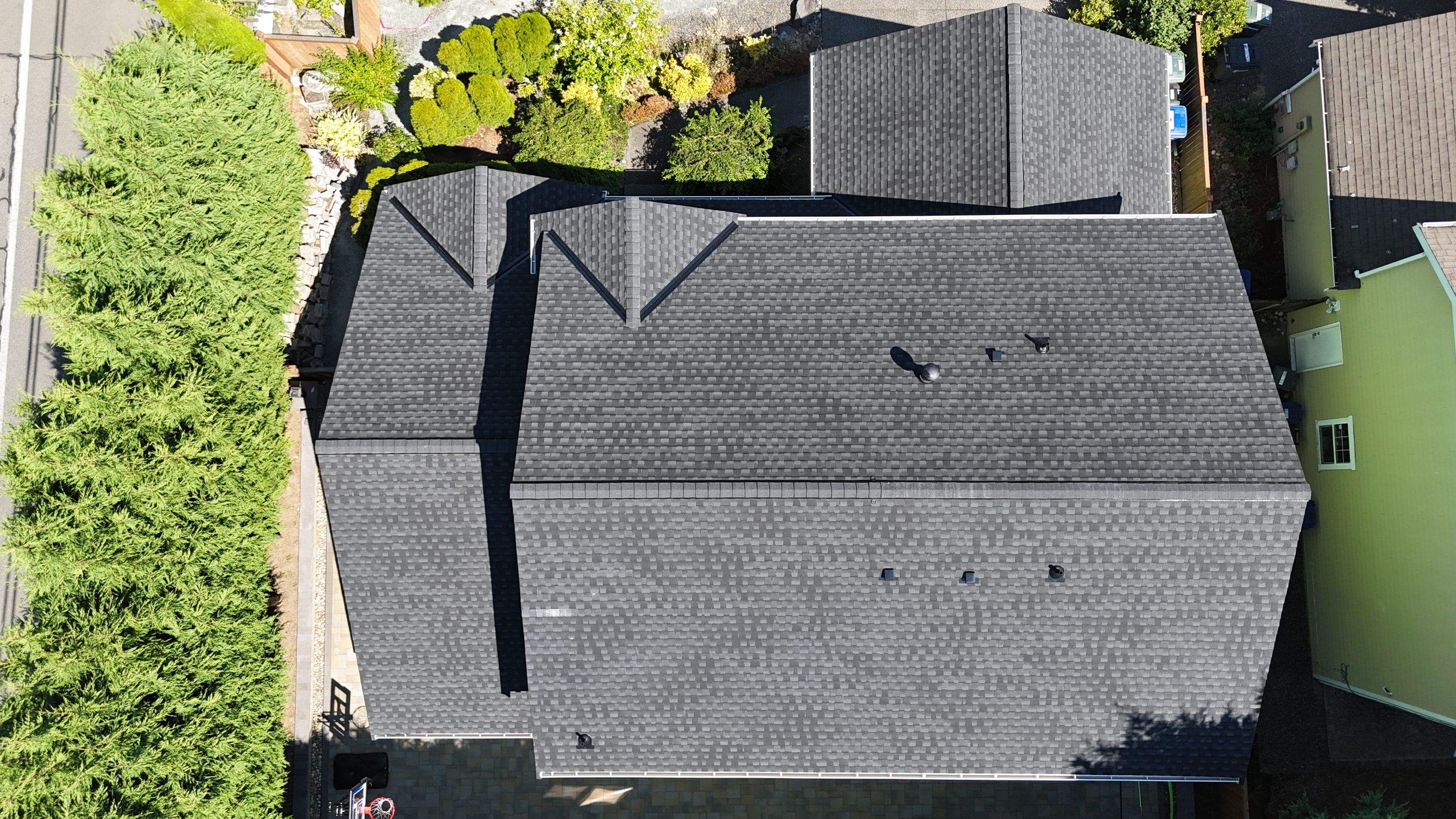 Residential Roofing Installation using GAF HDZ Shingles by Roofing Formula LLC