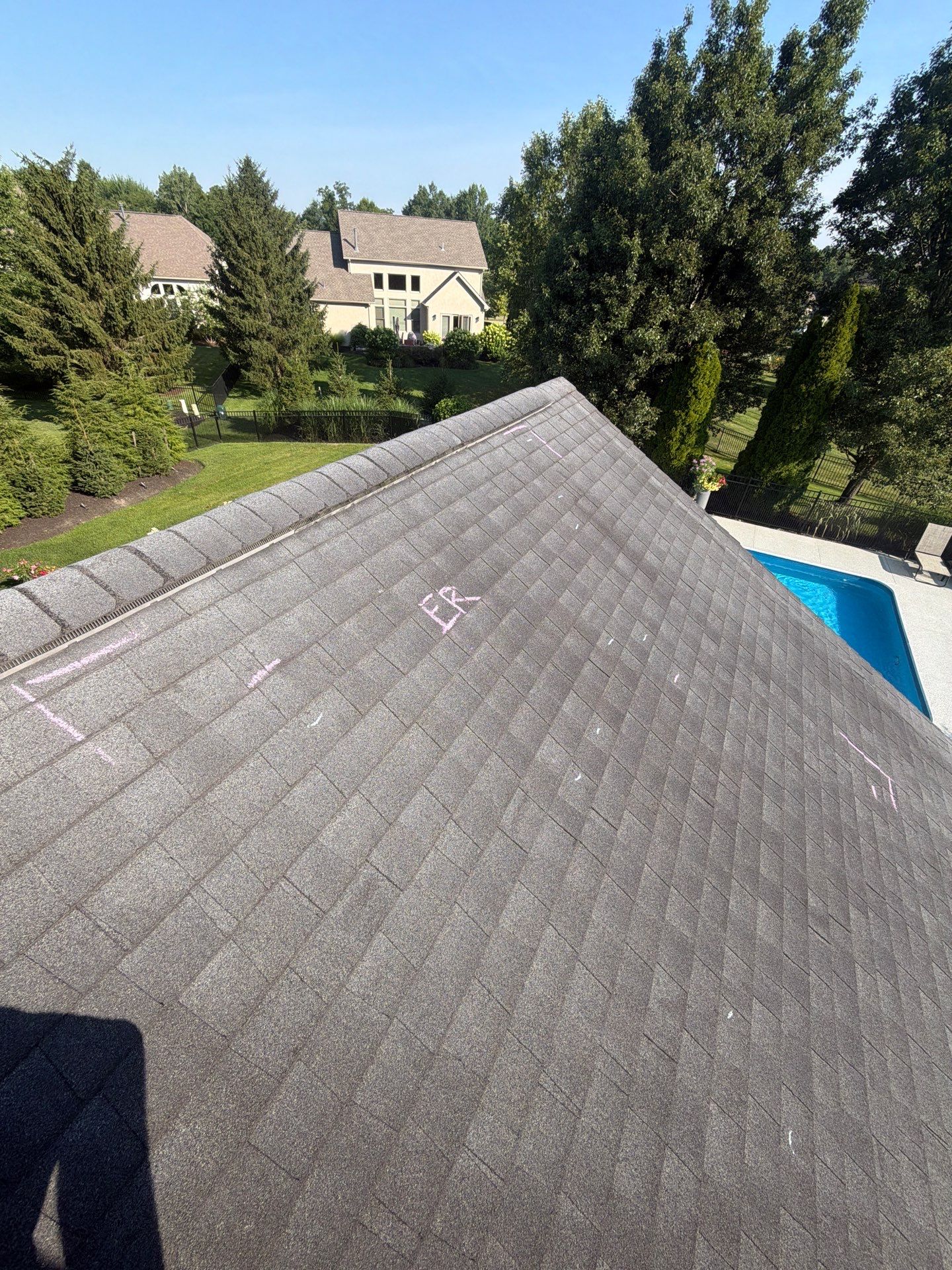Asphalt Shingle Roof Replacement for Stucco Residence in Westerville by Assured Restoration