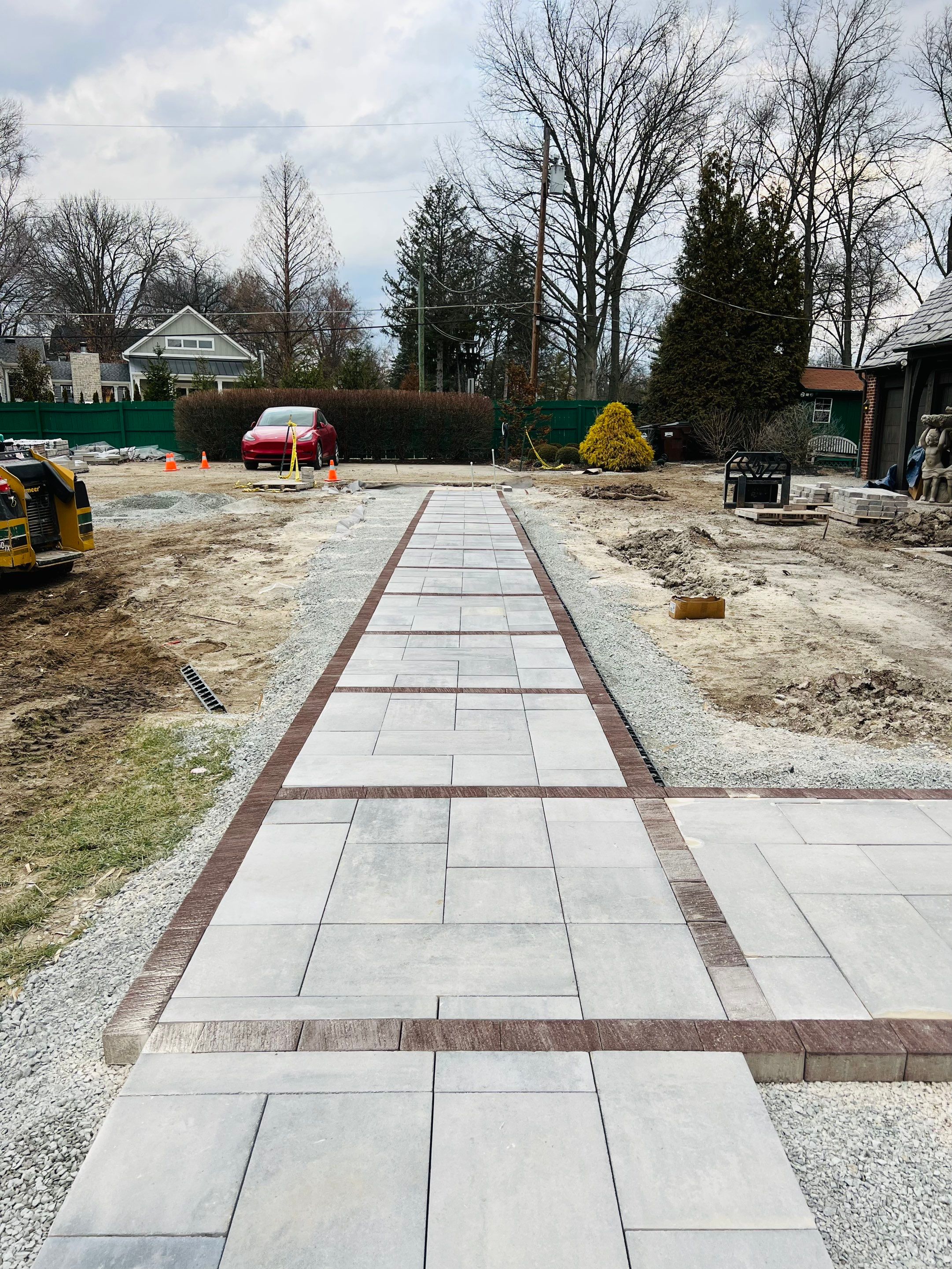Hardscape Design & Install using Unilock Products by Reisenberg’s Lawn & Landscape, LLC