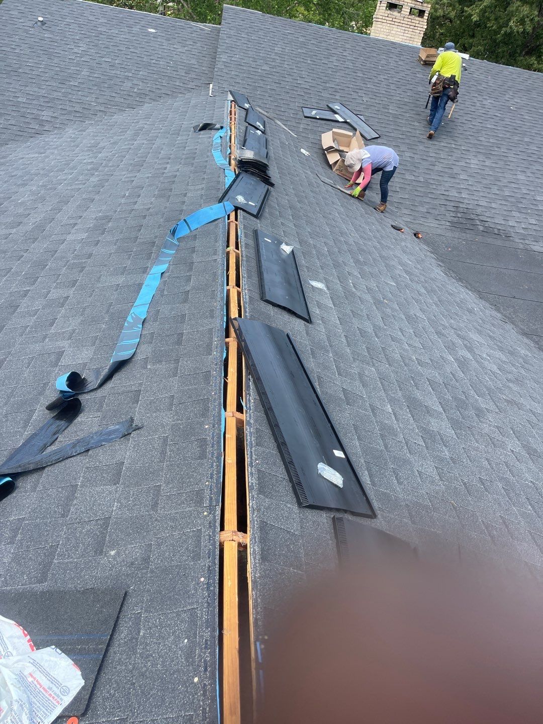Residential Roofing Installation using Roof Replacement by American Roofing & Construction LLC