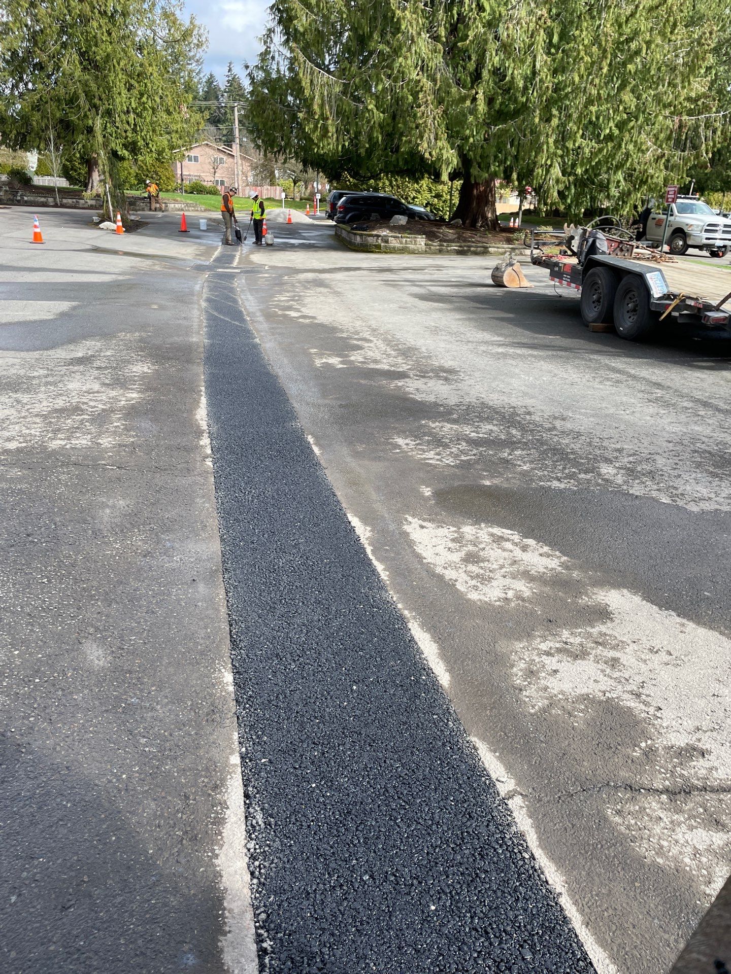 Asphalt Patch Repair | Auburn  by Jireh Asphalt & Concrete Inc 