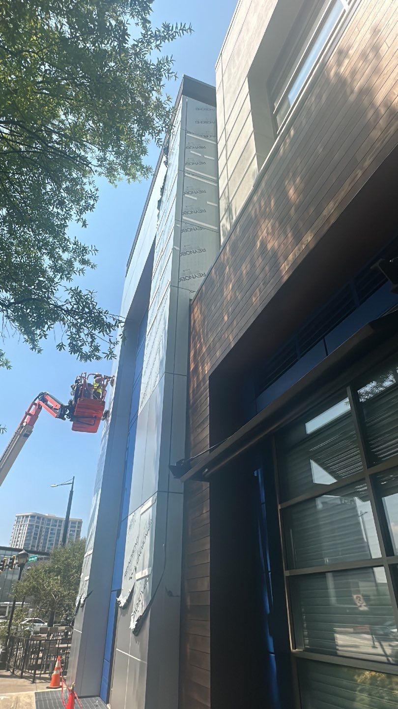 Exterior Installation using ACM Composite Panels by Infinity Metal Systems
