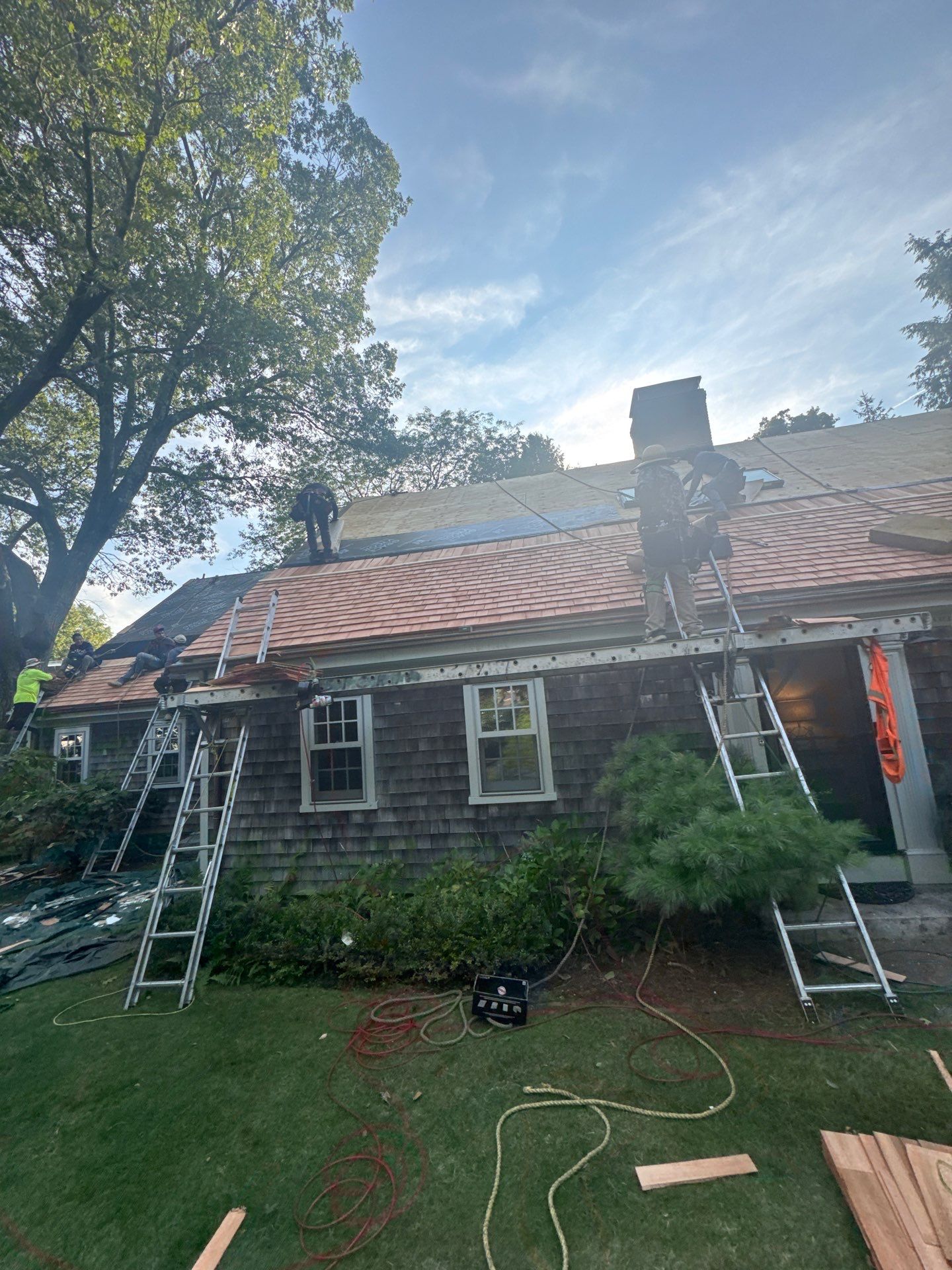 Skylight Installation & Structural Modifications in Belmont, MA by Mighty Dog Roofing of Greater Middlesex County