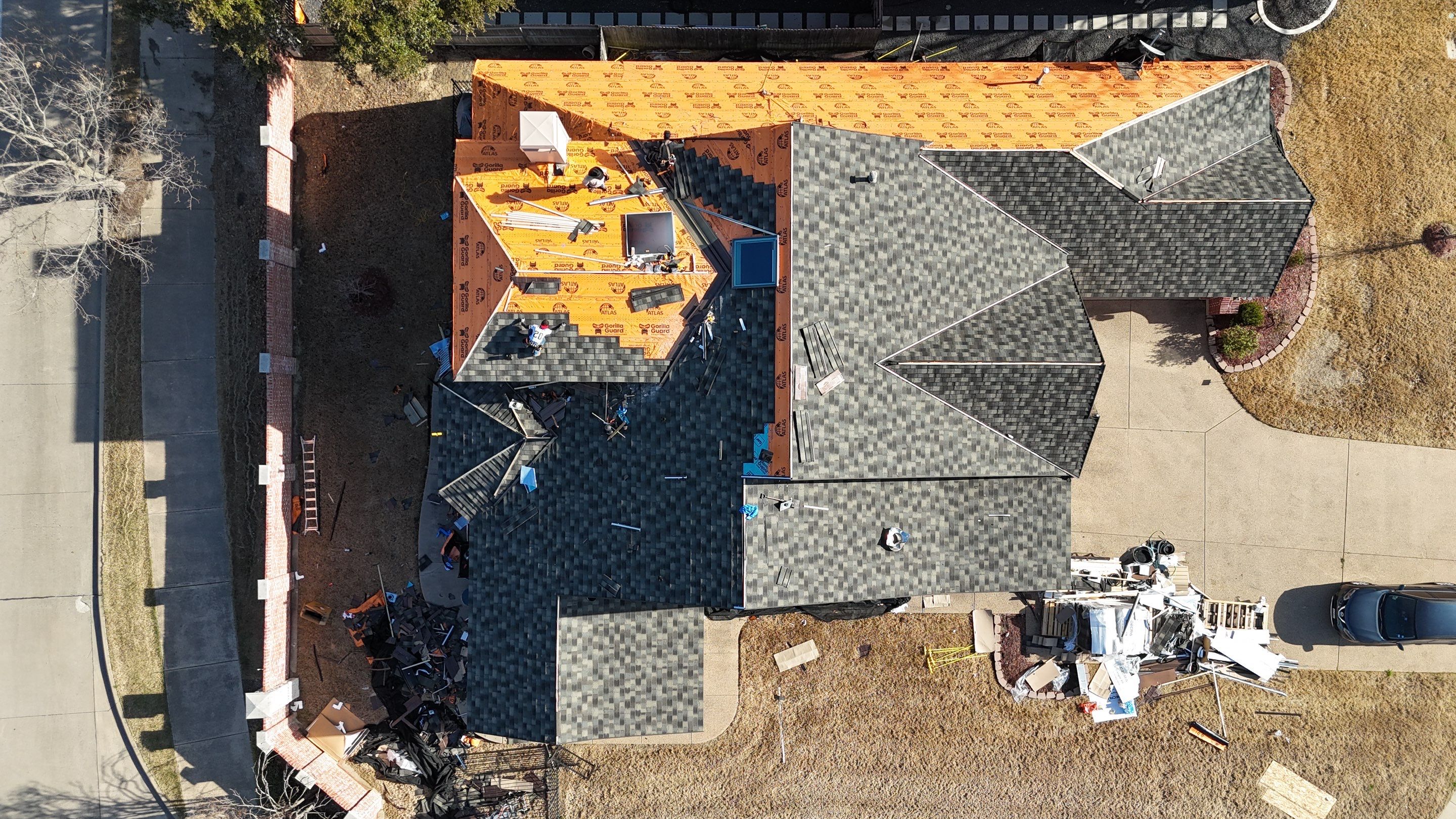 Decra Metal Roof - Shingle XD Stone Coated Roofing Project by First United Roofing & Construction