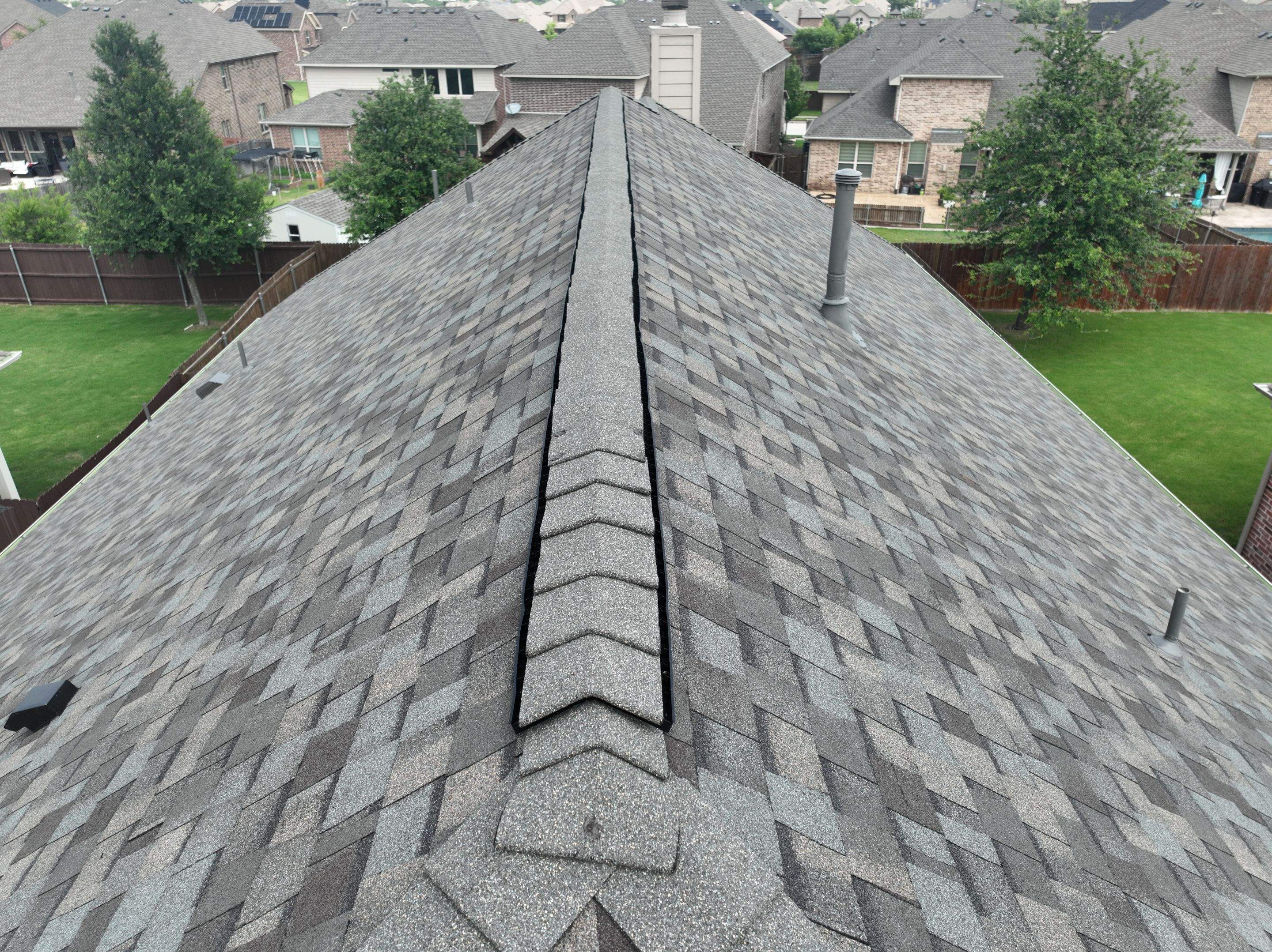 Residential Roofing Installation using CertainTeed Landmark MaxDef Weathered Wood by OneSource Roofing and Restoration
