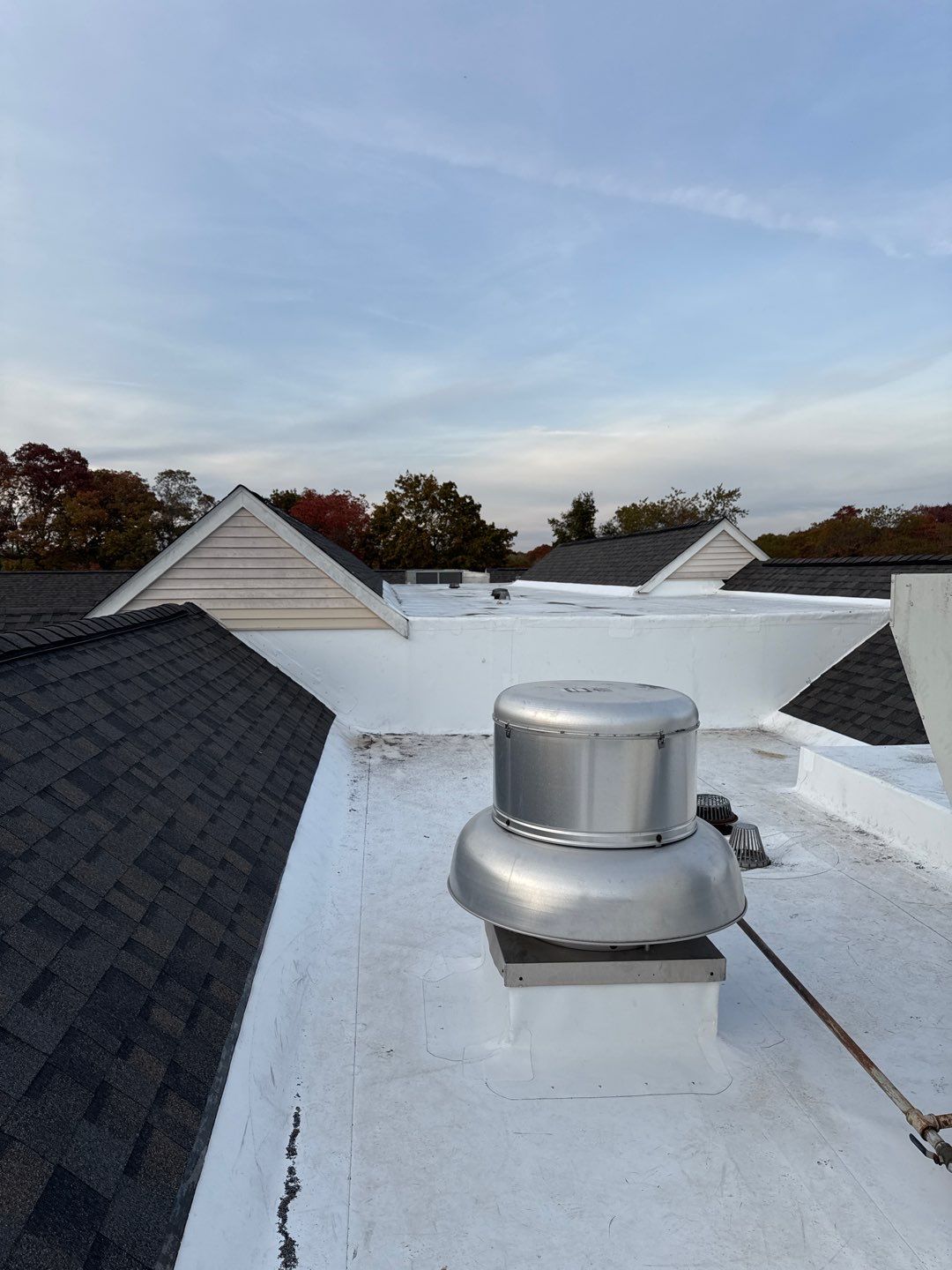 Commercial Roofing Installation using Owens Corning Duration by All Site Roofing