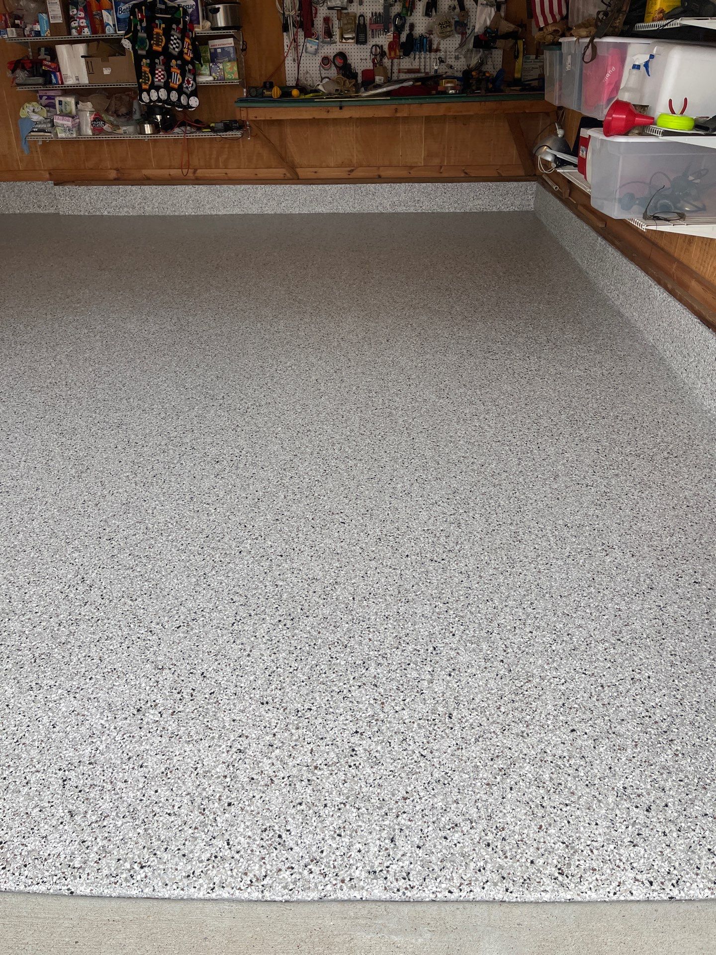 Garage Floor Coating using Coyote by My Garage Floor Guys