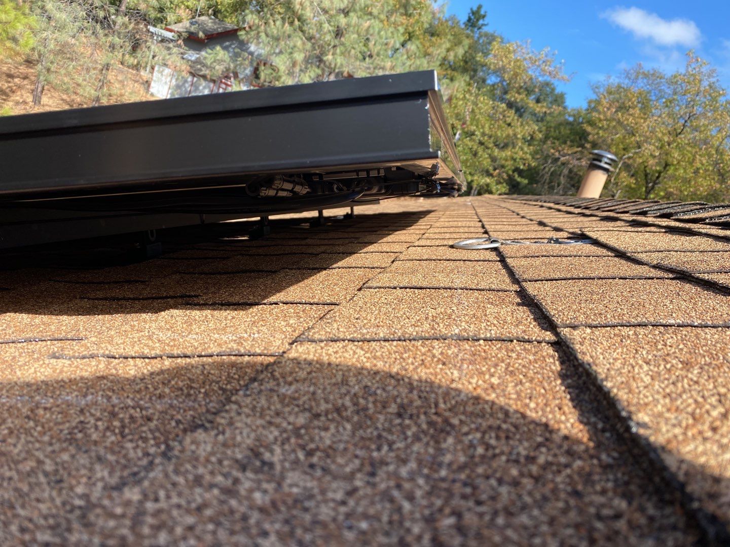 Solar Panel Installation using Solar Panels by Byers Enterprises 