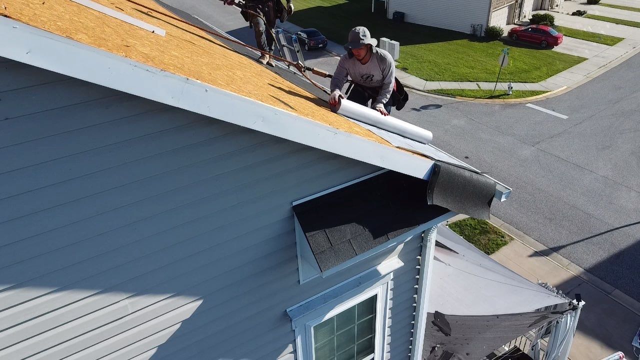 Residential Roofing Installation using GAF Timberline HDZ by Matter Roofing & Construction