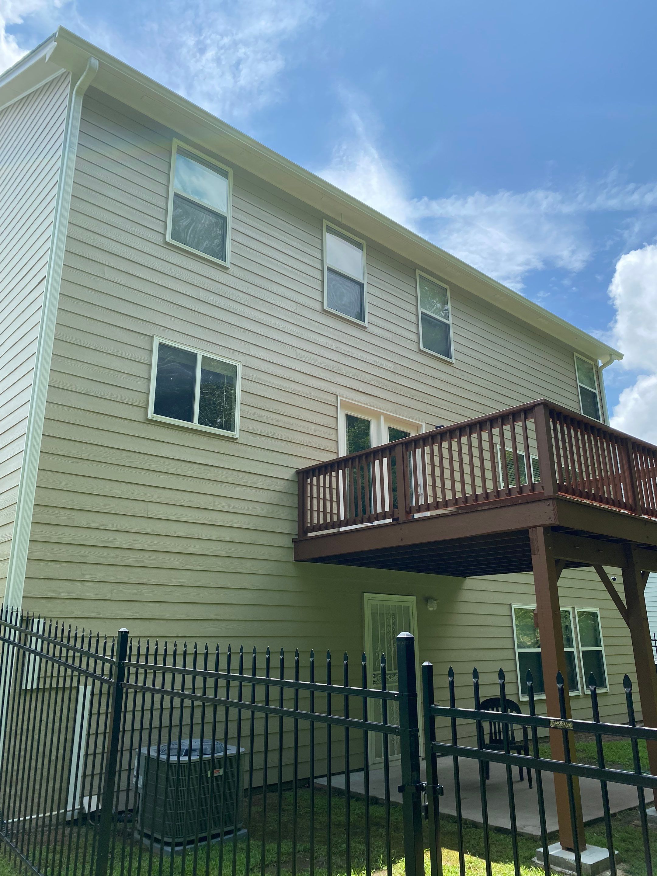 Two-Story Residential Exterior Painting and Shutter Refresh in Atlanta by Swift Home Renovations