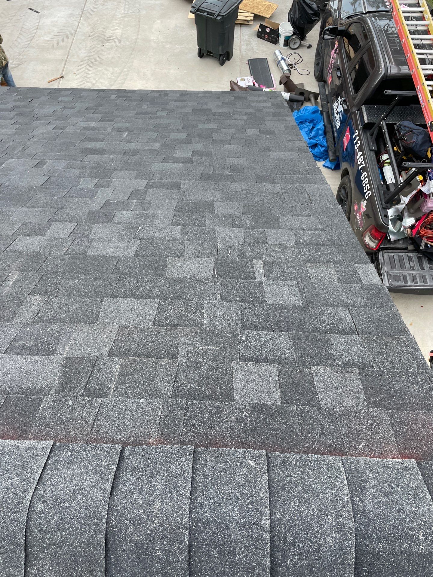 Residential Roofing Installation using Owen's Corning Duration (Lifetime) Shingles by Roof Repair Company