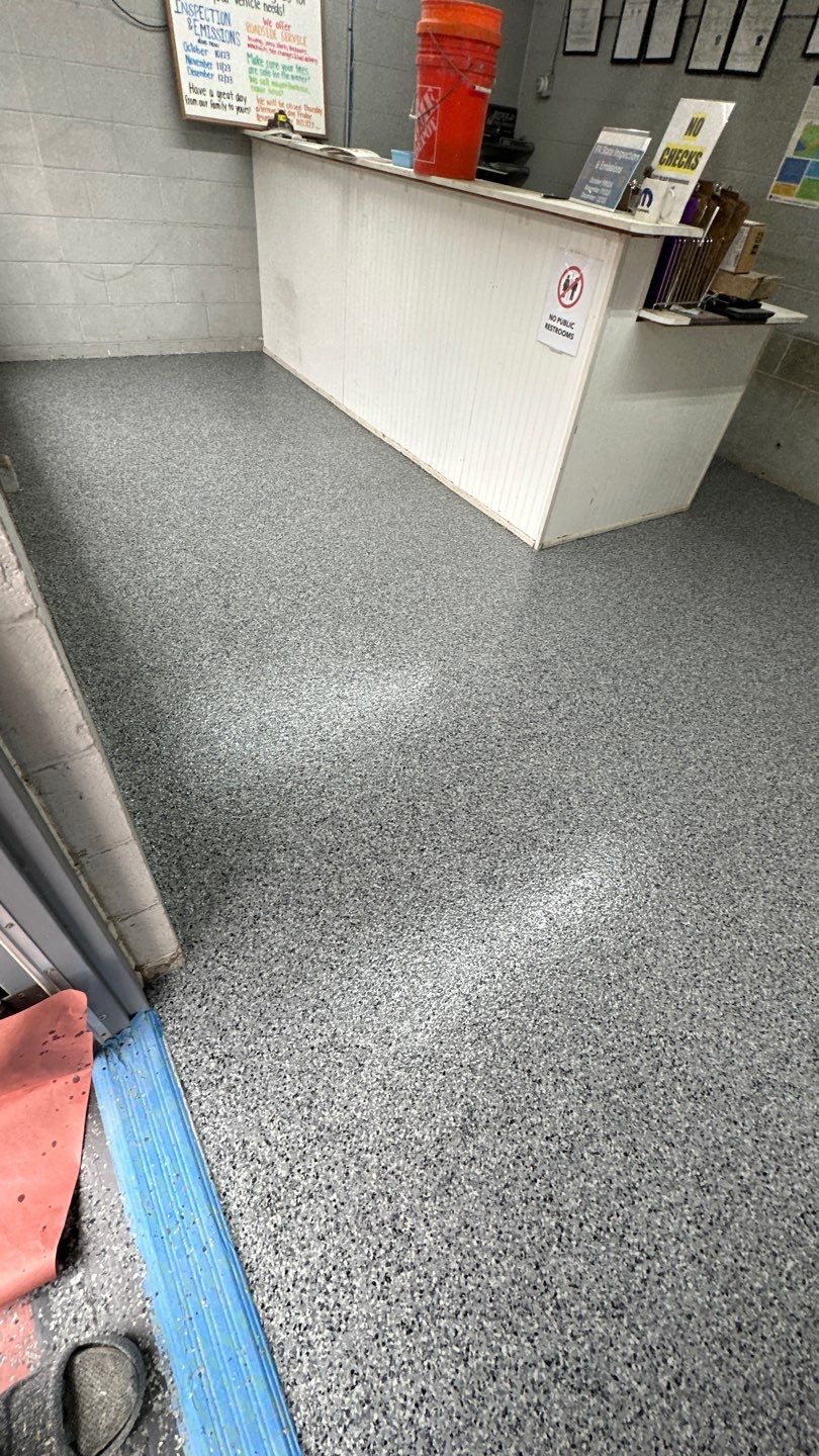 Gas Station Project in New Kensington by Floors in a Day, Inc