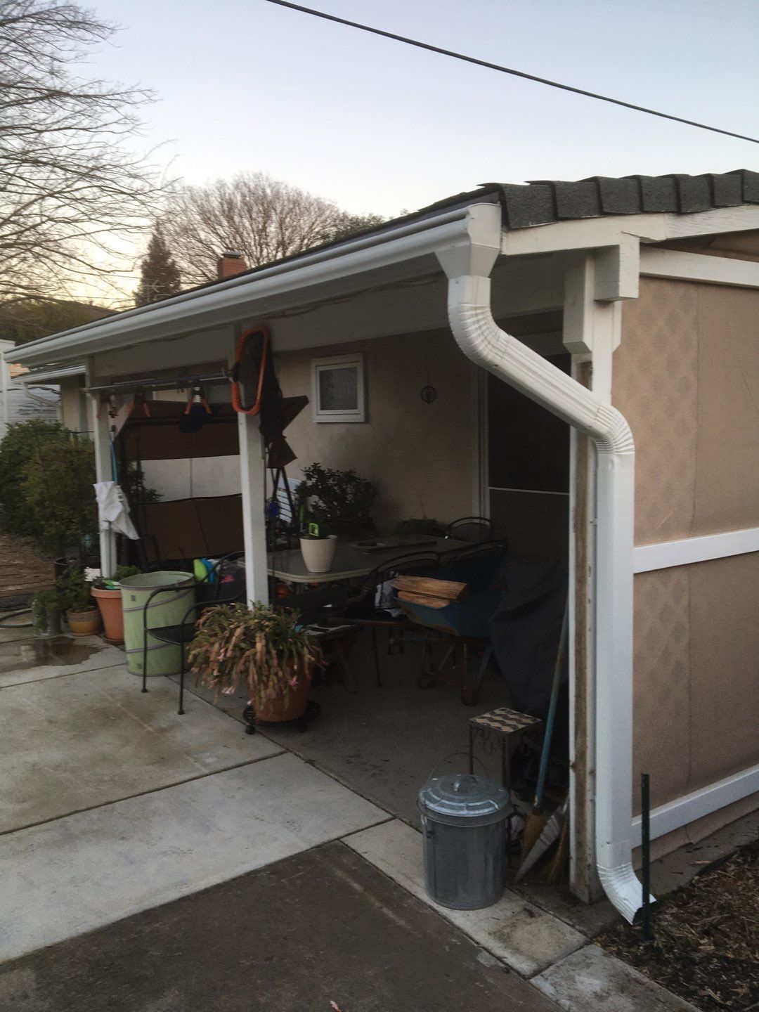 Gutter Installation using Englert LeafGuard Gutters by Byers Enterprises 