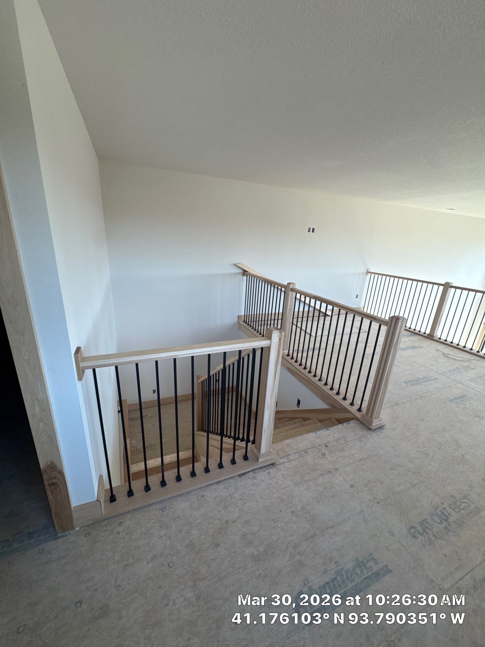 Interior Painting and Staining of Custom Home by Midwest Paint LLC