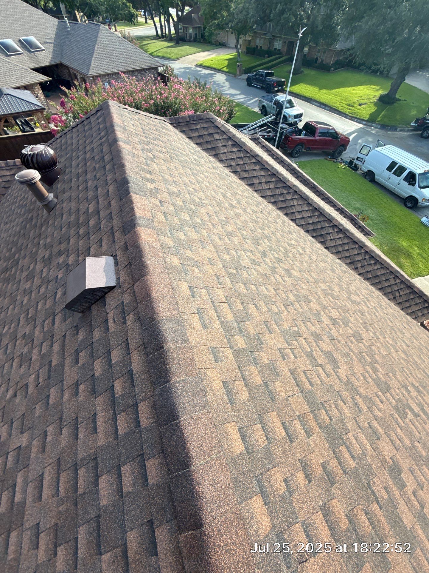 Residential Roof Replacement using GAF HDZ HICKORY by Elite Roofing LLC