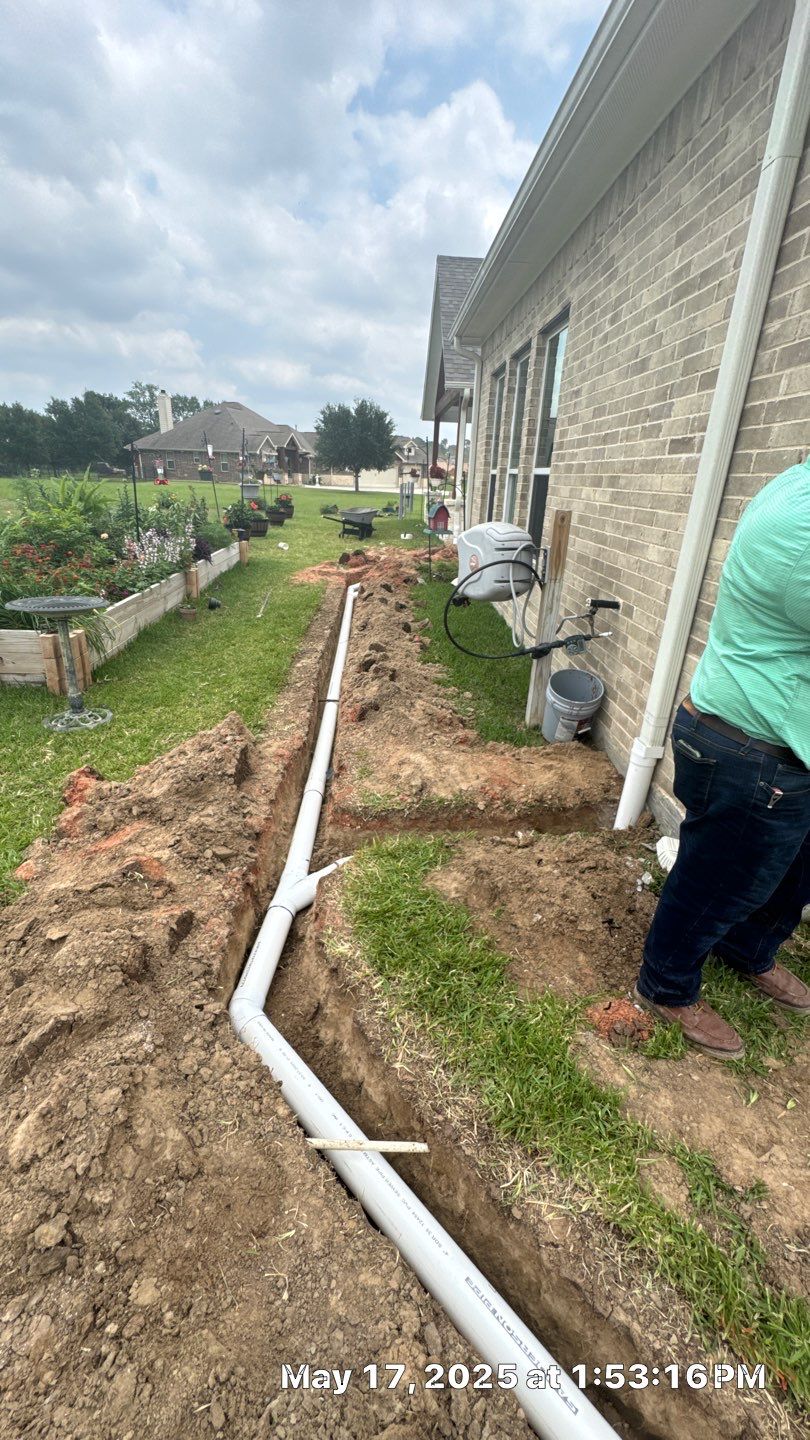 🌟 Mr. & Mrs. Wheeler’s Drainage & Landscape Transformation by Texas Urban Elements