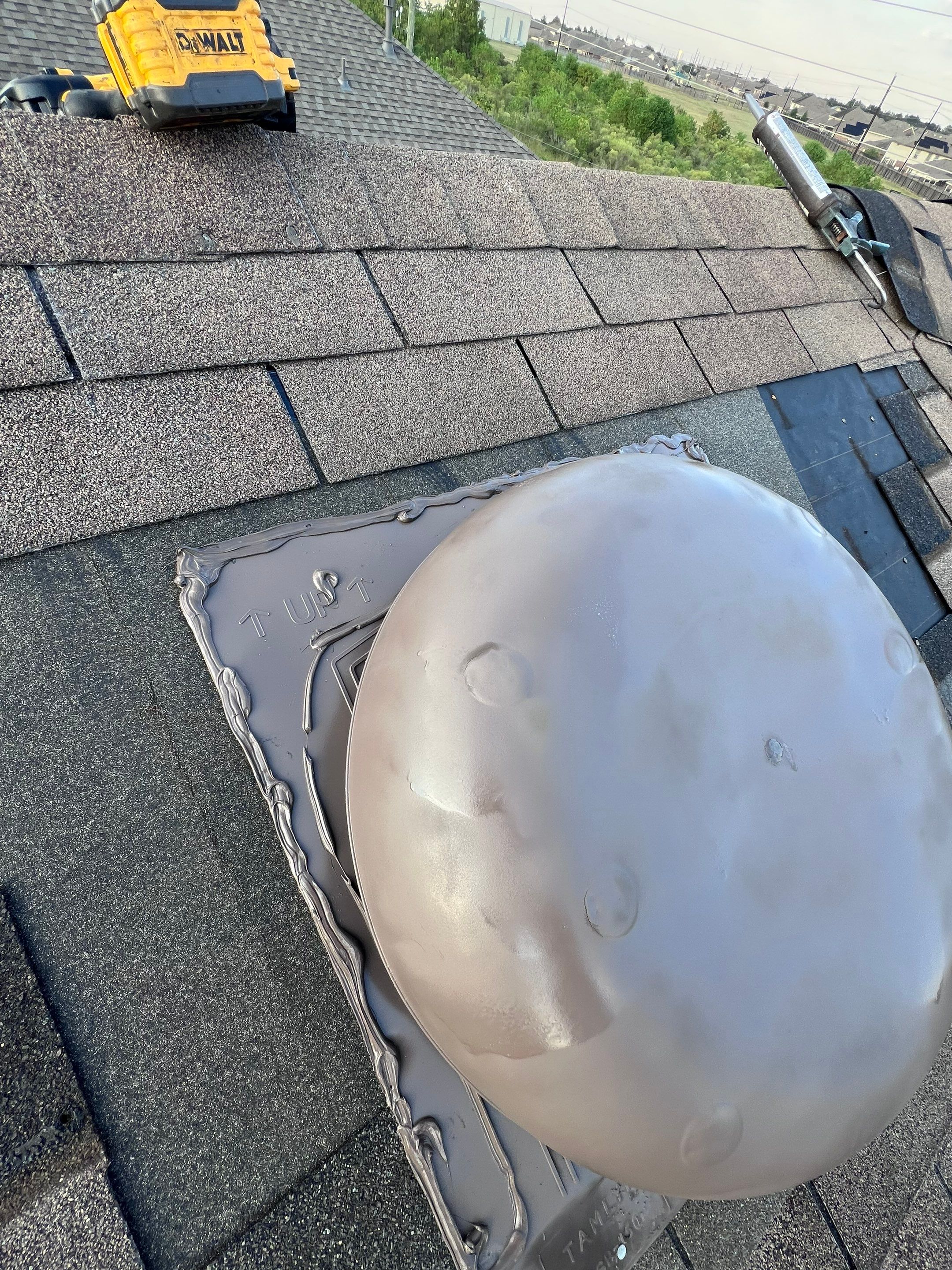 Hail Damage using Owen's Corning Duration (Lifetime) Shingles by Roof Repair Company