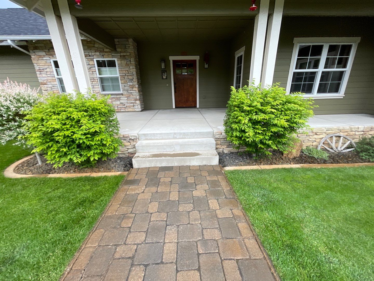 Entryway Transformation using Chestnut by Croc Coatings, LLC