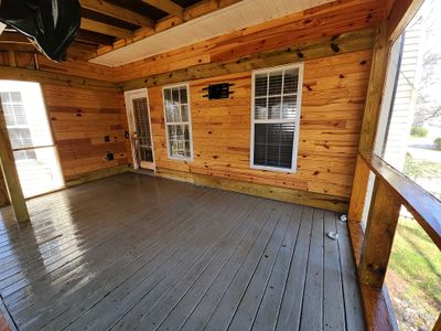 Screened Porch using Wood Sealant