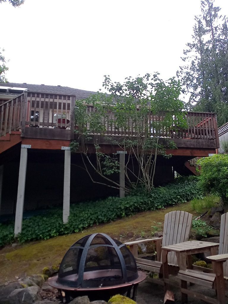 Deck Restoration using Armstrong-Clark Semi-Transparent Cedar 97229 by Paul Schopp