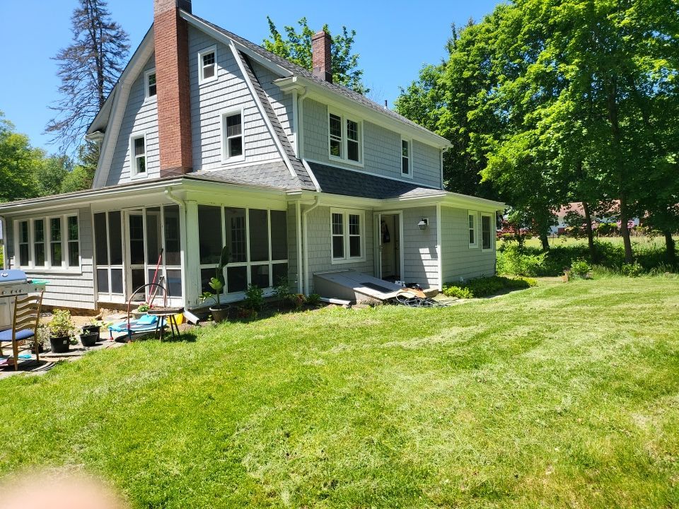 Siding Installation using Certainteed Cedar Impressions Sterling Gray by A Plus Exterior
